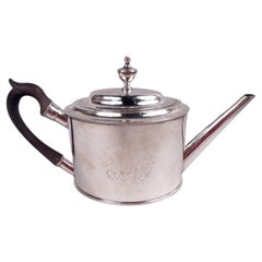 Théière antique John Burger New York Federal Classical Silver