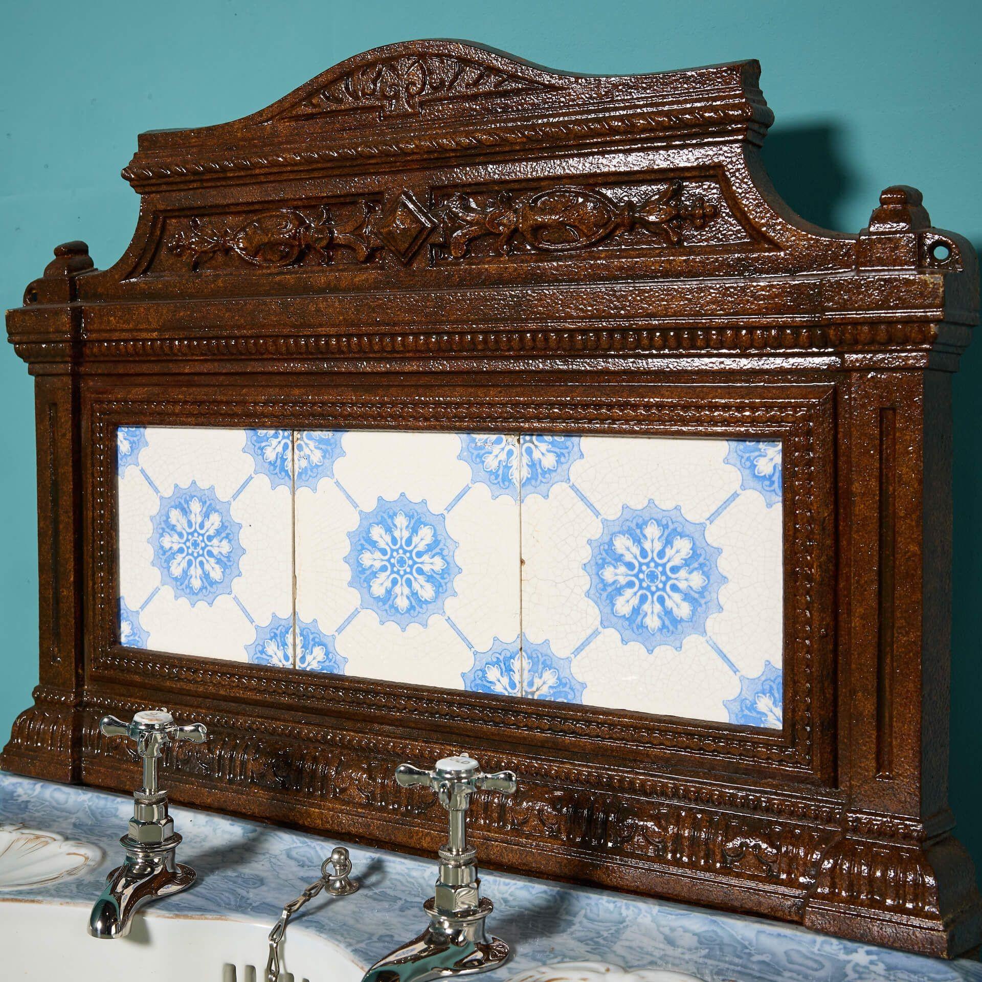 Evier antique de Johnson Brothers sur Stand en fonte État moyen - En vente à Wormelow, Herefordshire