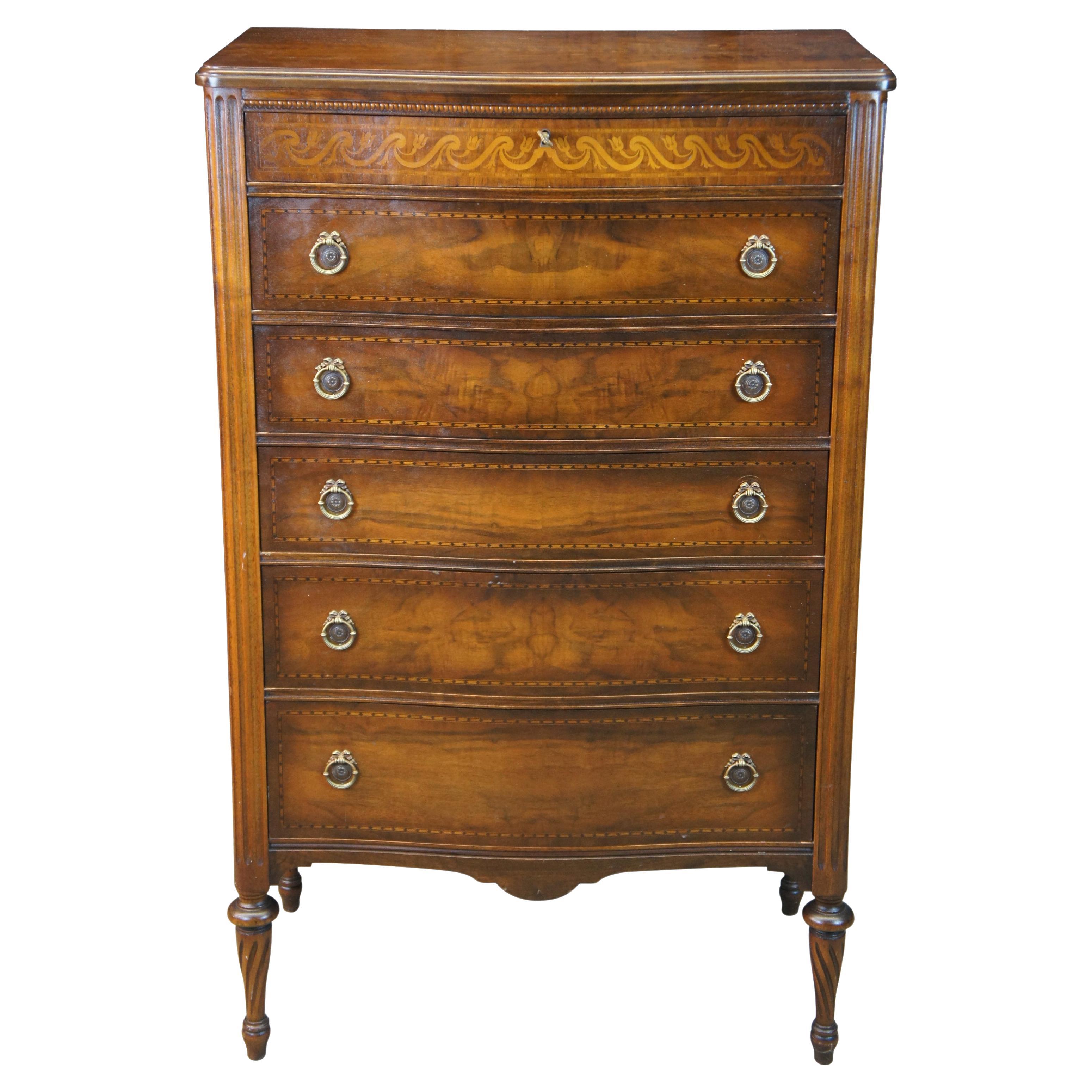 Vintage French Tallboy Dresser at 1stDibs