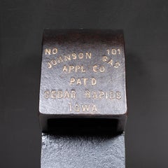 Antique Johnson No.101 Soldering Furnace and Copper Iron c.1918