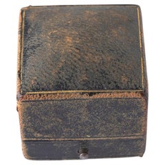 Antique Johnson Walker and Tolhurst, 12 Conduit Street London Ring Box