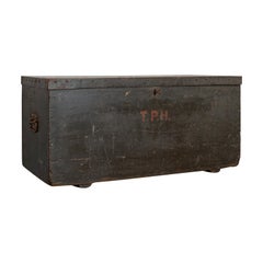 Used Joiner's Chest, English, Pine, Craftsman's Trunk, Victorian, circa 1850