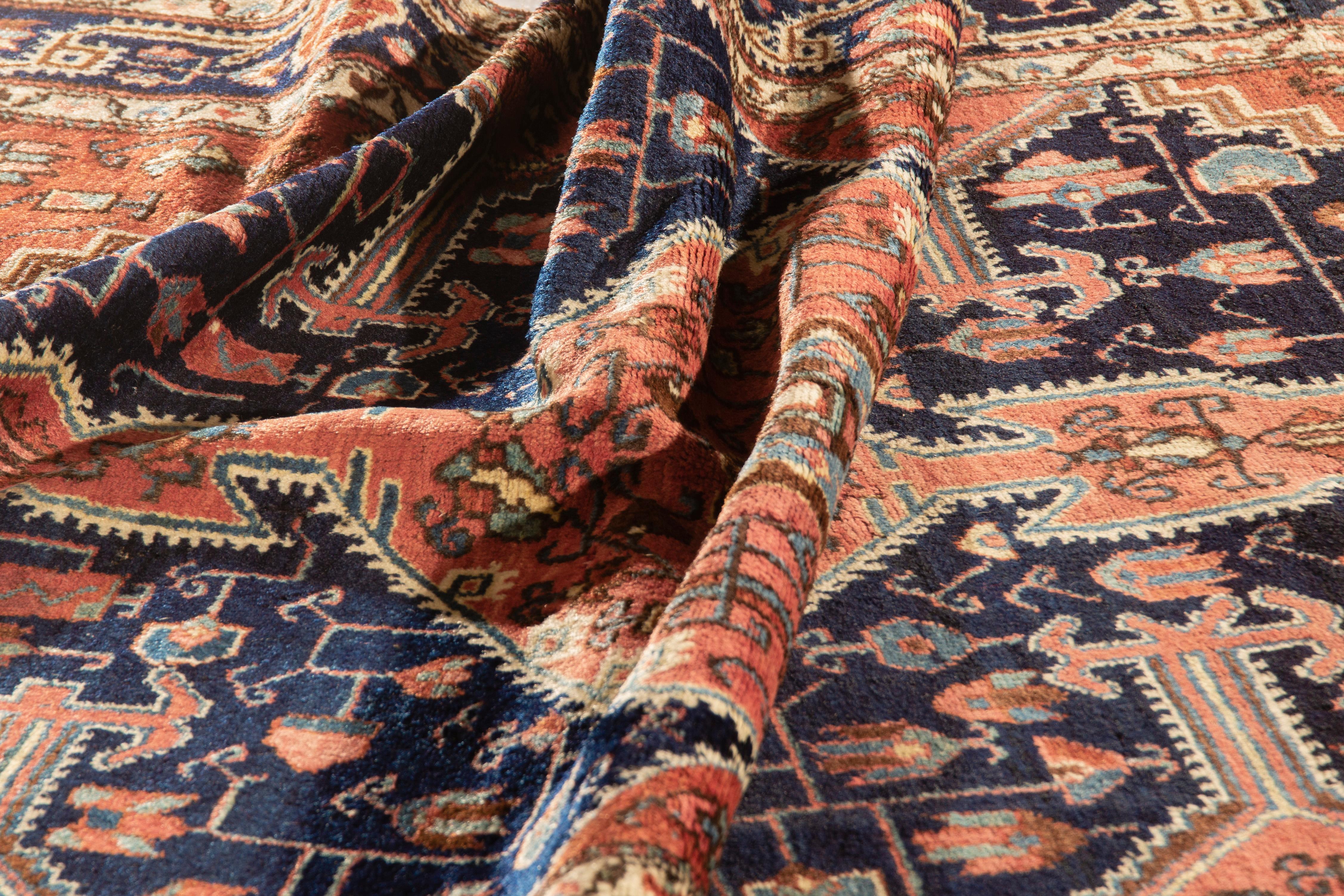 Antiker Josan Sarouk-Teppich, um 1900 (Wolle) im Angebot