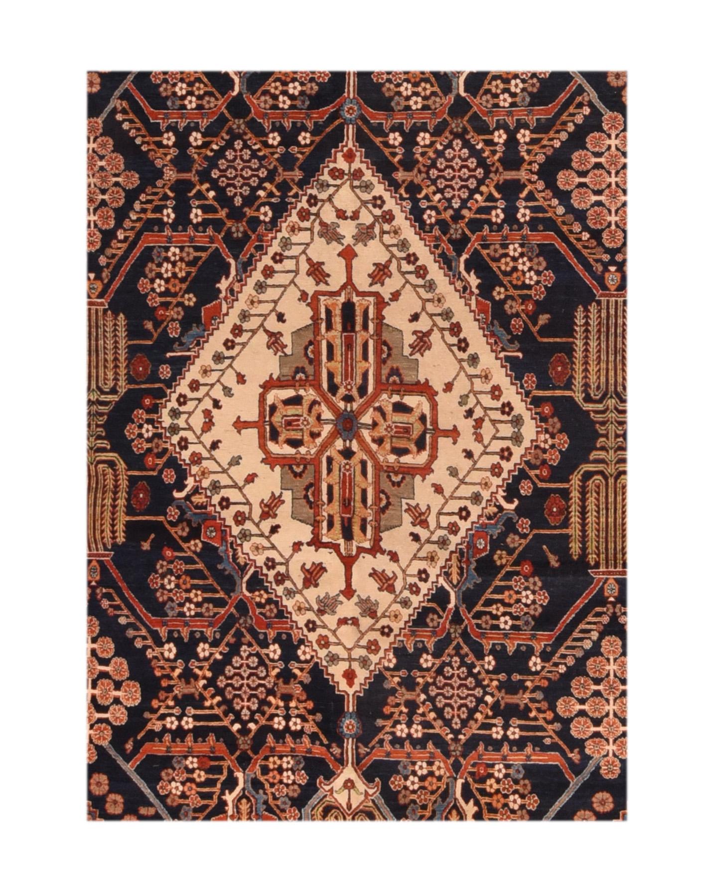 Persian Antique Joshaghan Rug 15'2'' x 15'8'' For Sale
