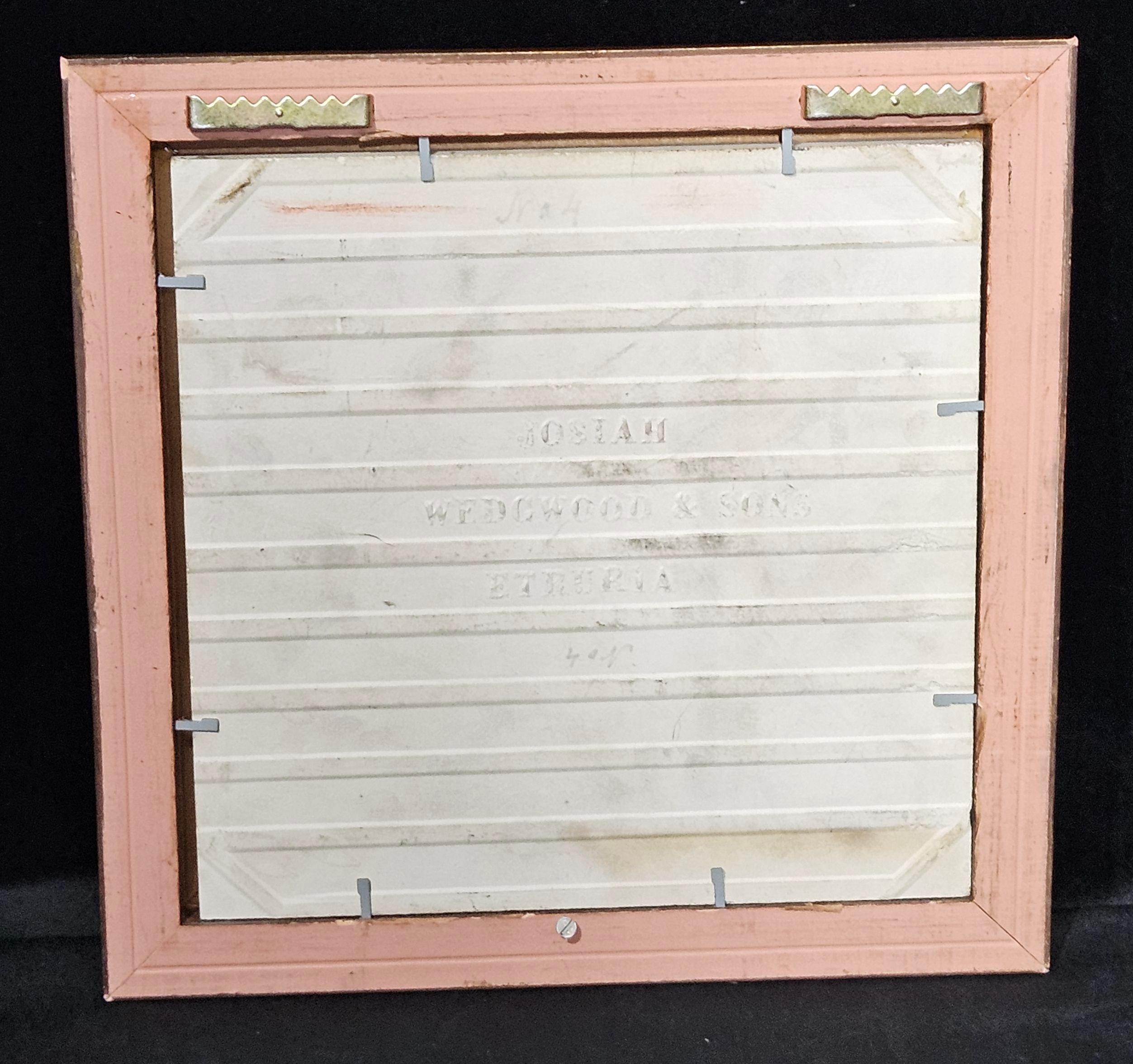 Céramique Tile Etruria Josiah Wedgwood & Sons  Mercure et Vénus, vers 1880 en vente