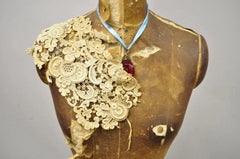 Antique J.R Bauman Model 1957 Size 14 Cage Dress Form Vintage Mannequin