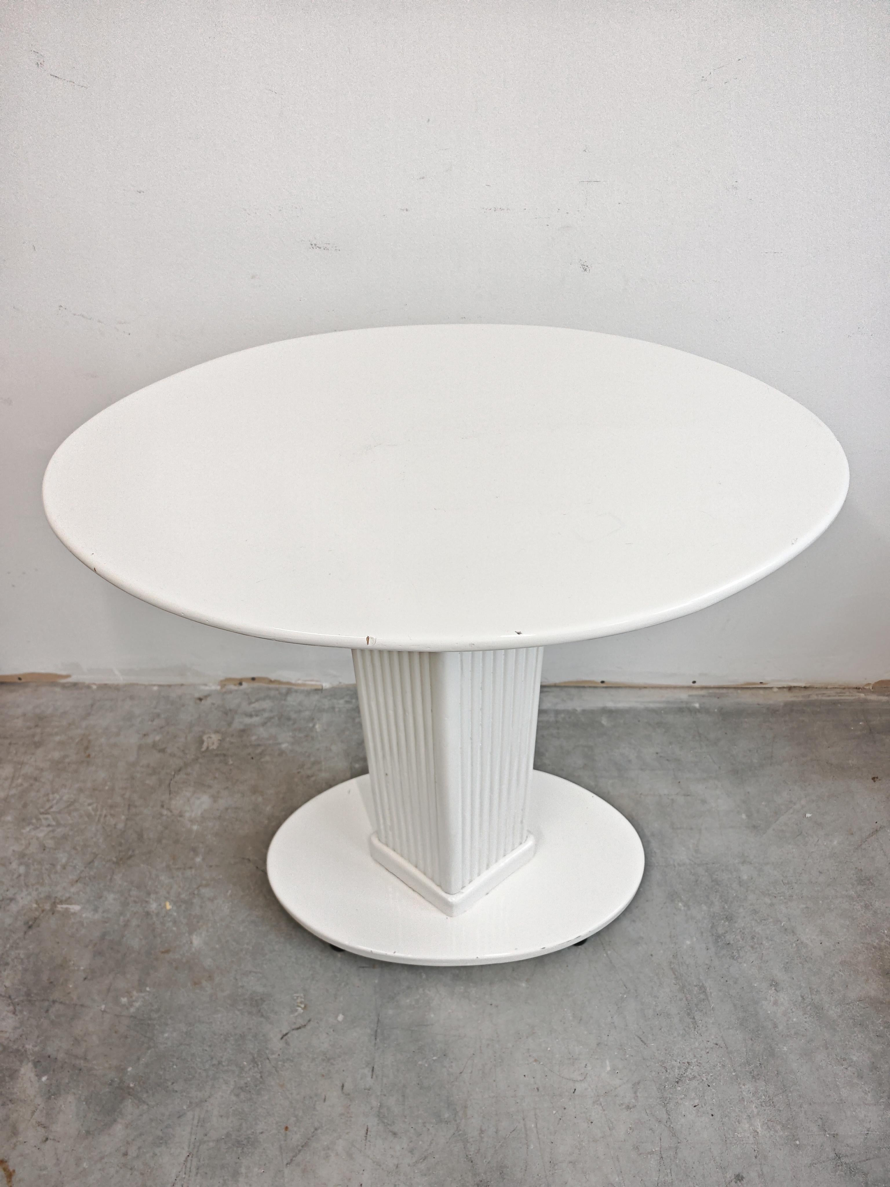 Bois Table ancienne Jugendstil Gueridon attr. à Hans Günther Reinstein, Autriche 1908 en vente