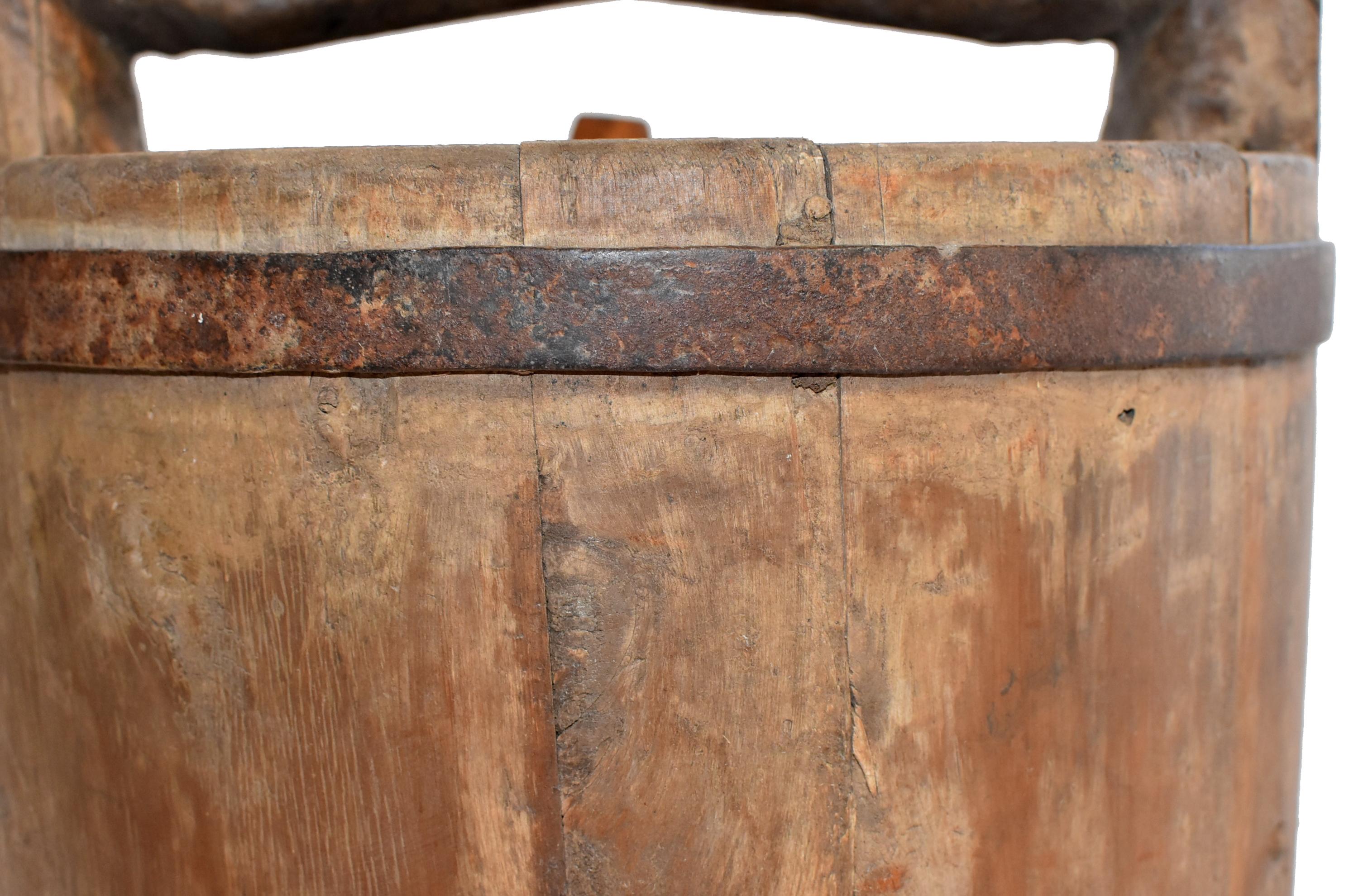 19th Century Antique Jujube Wine Barrel For Sale