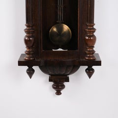 Antique Junghans Oak Wall Clock from the 1920s