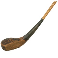 Antique Juniors Scared Head Golf Club