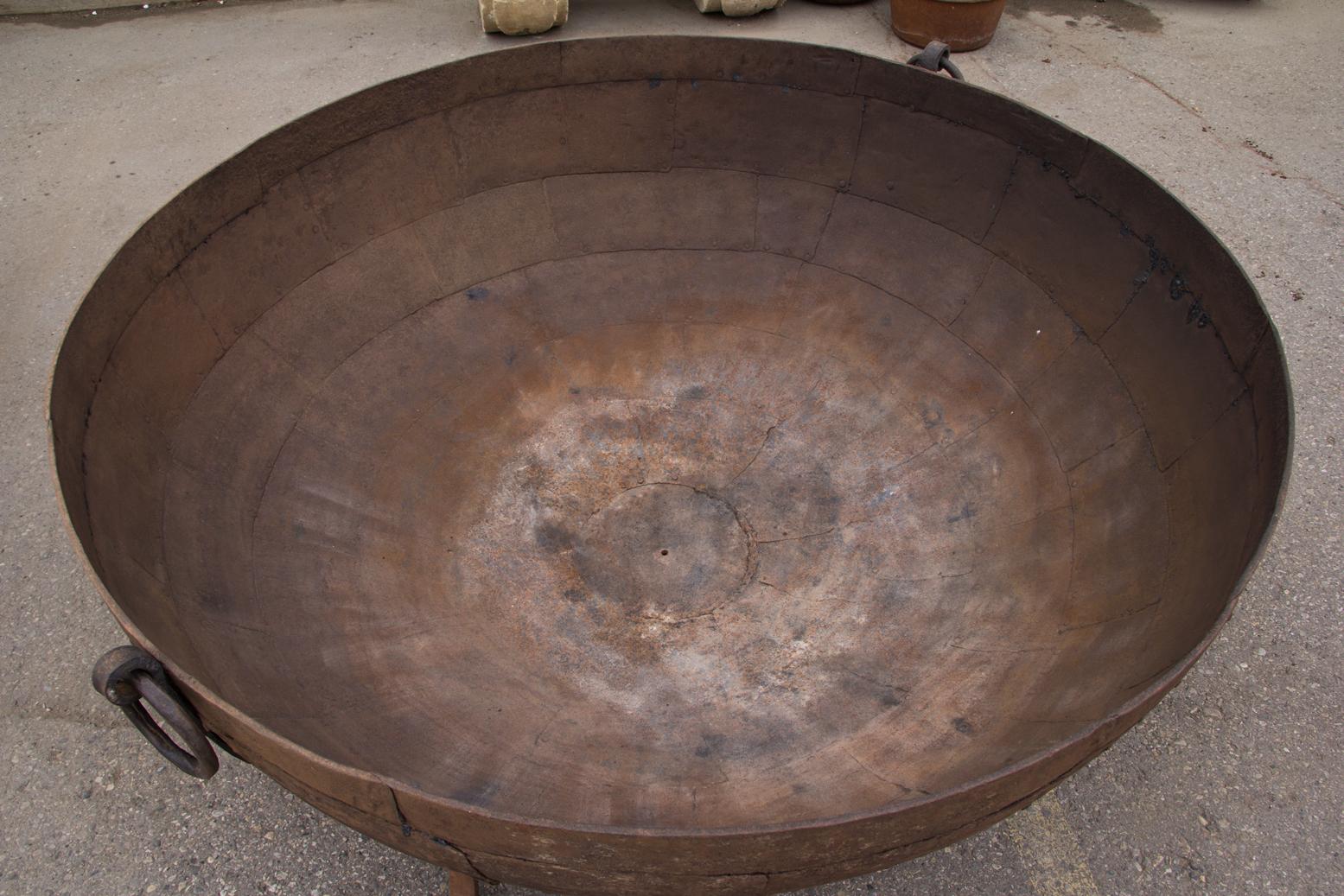 19th Century Antique Kadai Fire Bowl