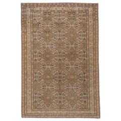 Antique Kaisary Carpet, Geometric, circa 1930s