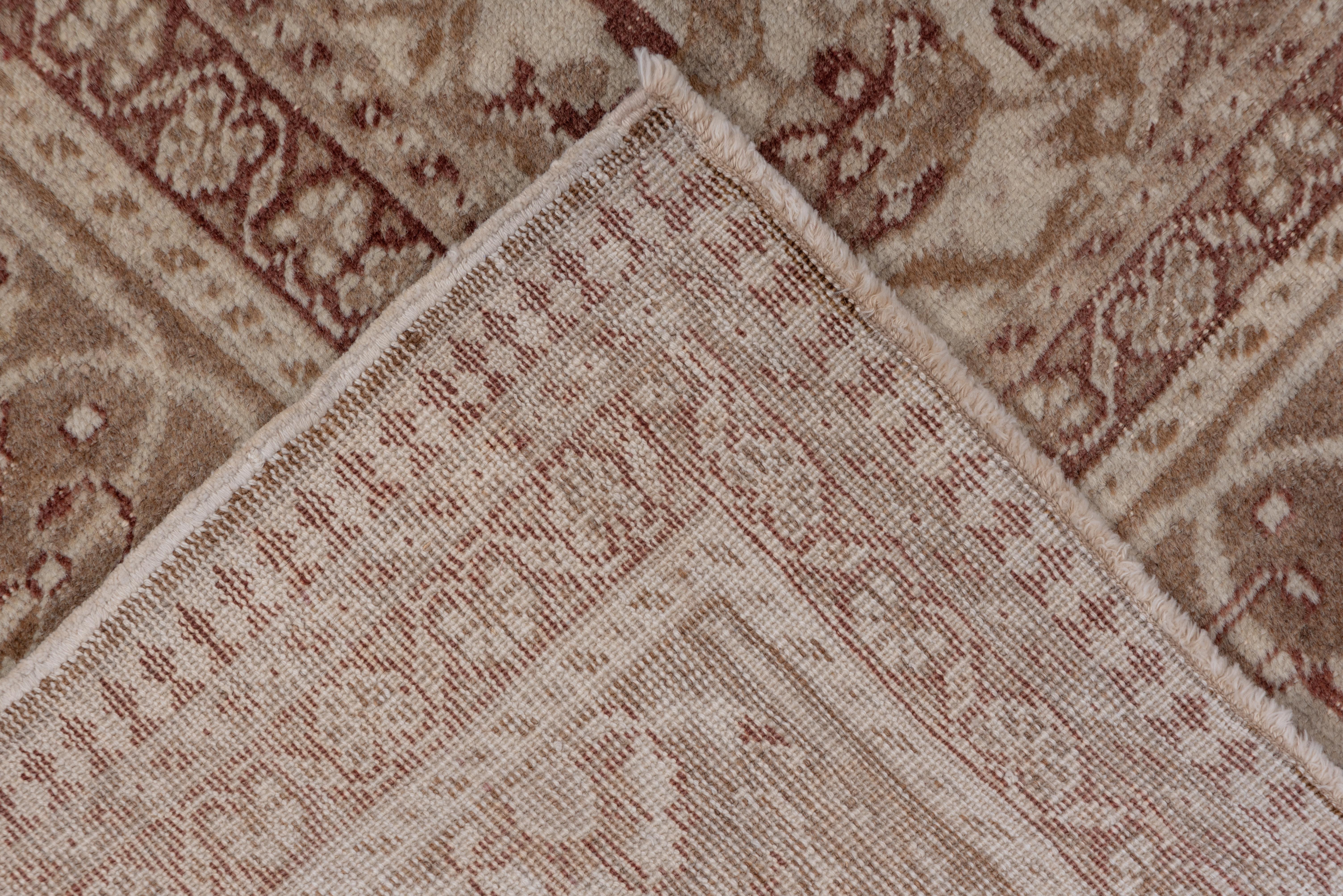 Hand-Knotted Antique Kaisary Carpet, Neutral Palette, circa 1920s