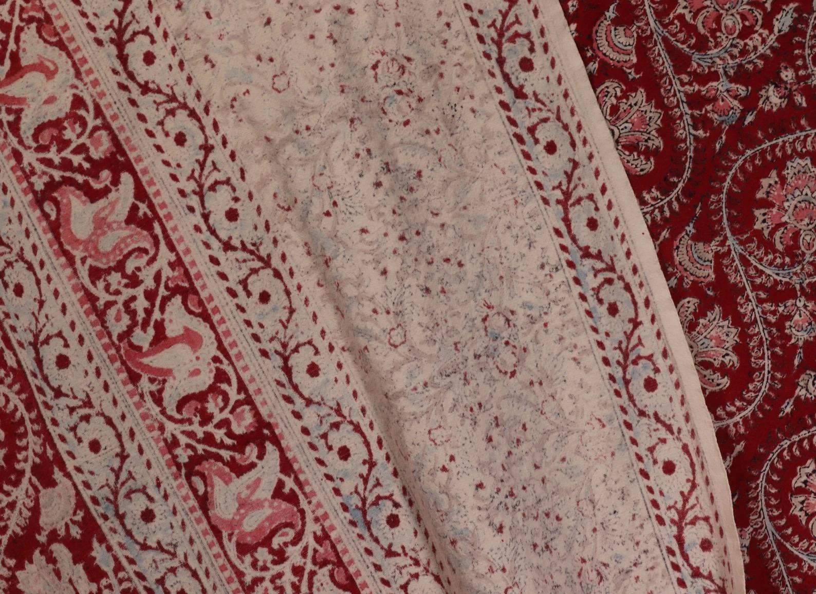 Textile ancien Kalamkari imprimé en bloc en vente 3
