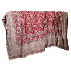 Antique Kalamkari Block Printed Textile