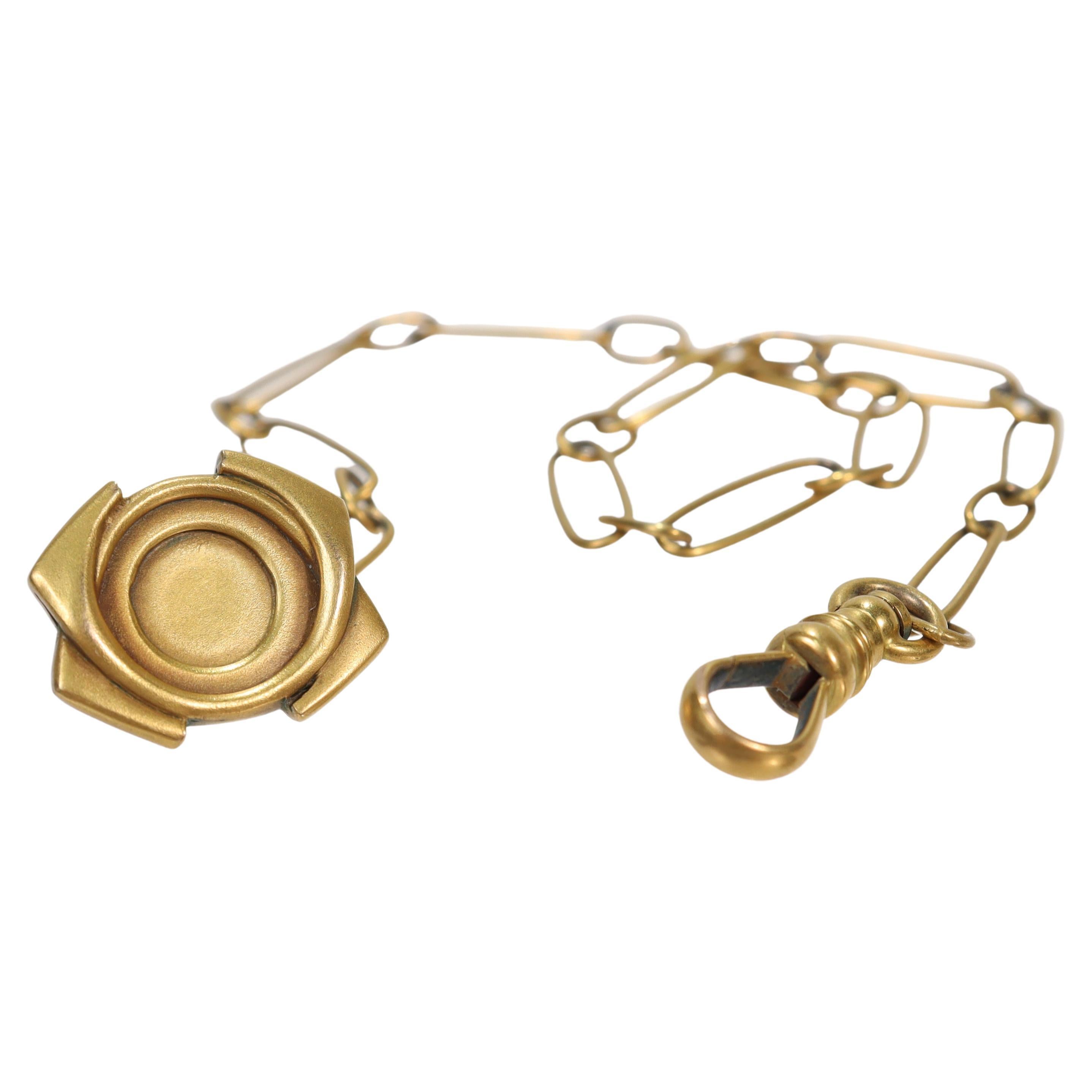 What is a pocket watch chain called?
