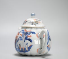 Antique Kangxi Period Ca 1700 Chinese Porcelain Tea pot Imari China Figural