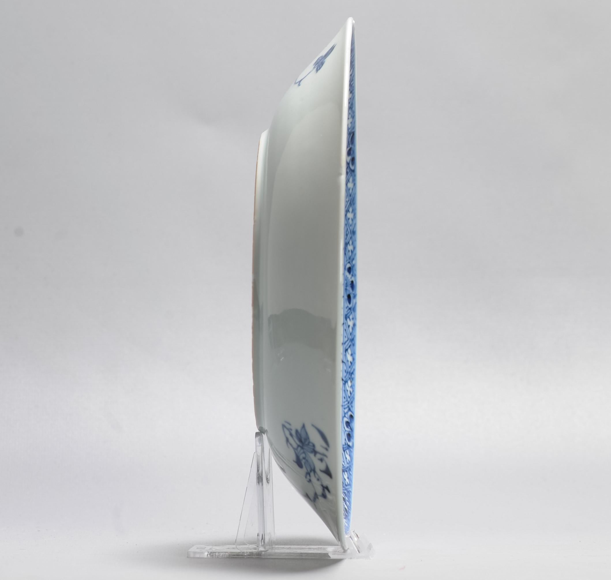 A CHINESE BLUE AND WHITE plate, CHINA, KANGXI PERIOD (1662-1722)

Painted with a figural garden/pagode scene.


Condition
some rimfritting and star hairline in base, visible on both sides. Size: 21.5x3.5CM DiameterxHeigth
Period
18th century Qing