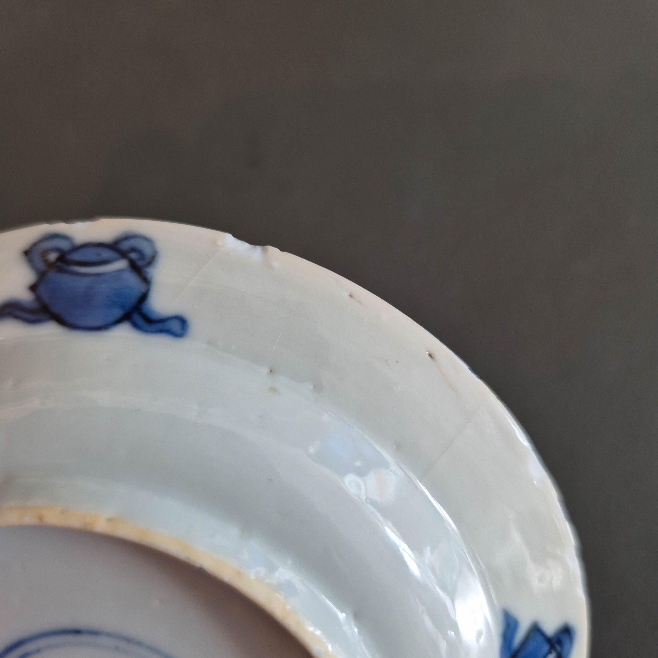 Service à thé ancien en porcelaine chinoise de la période Kangxi Elegant Ladies Lizas Zotje Marke en vente 4