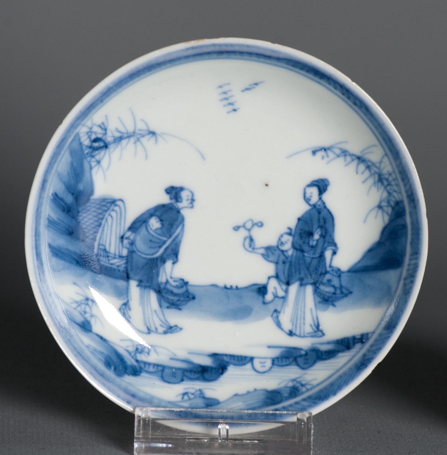 Antique Kangxi Period Eggshell Chinese porcelain Tea Set Ladies Child Garden 10