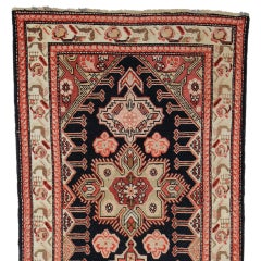 Antique Karabag Runner - 19th Century Anatolian Runner, Handmade Wool Runner