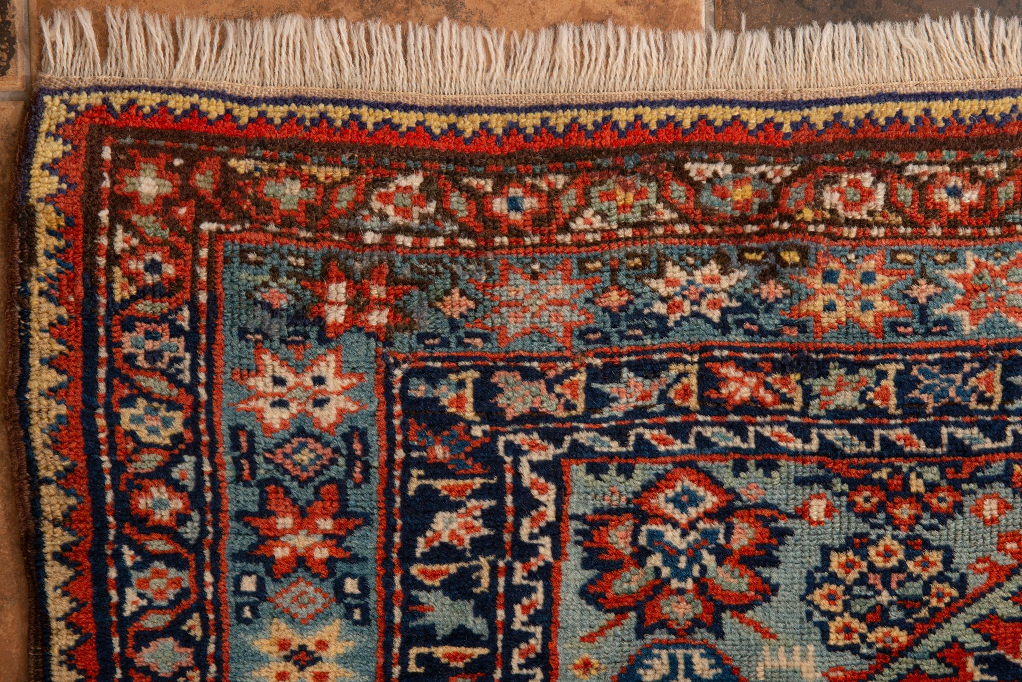 Antique Karabagh Carpet, Dated 1875 For Sale 1