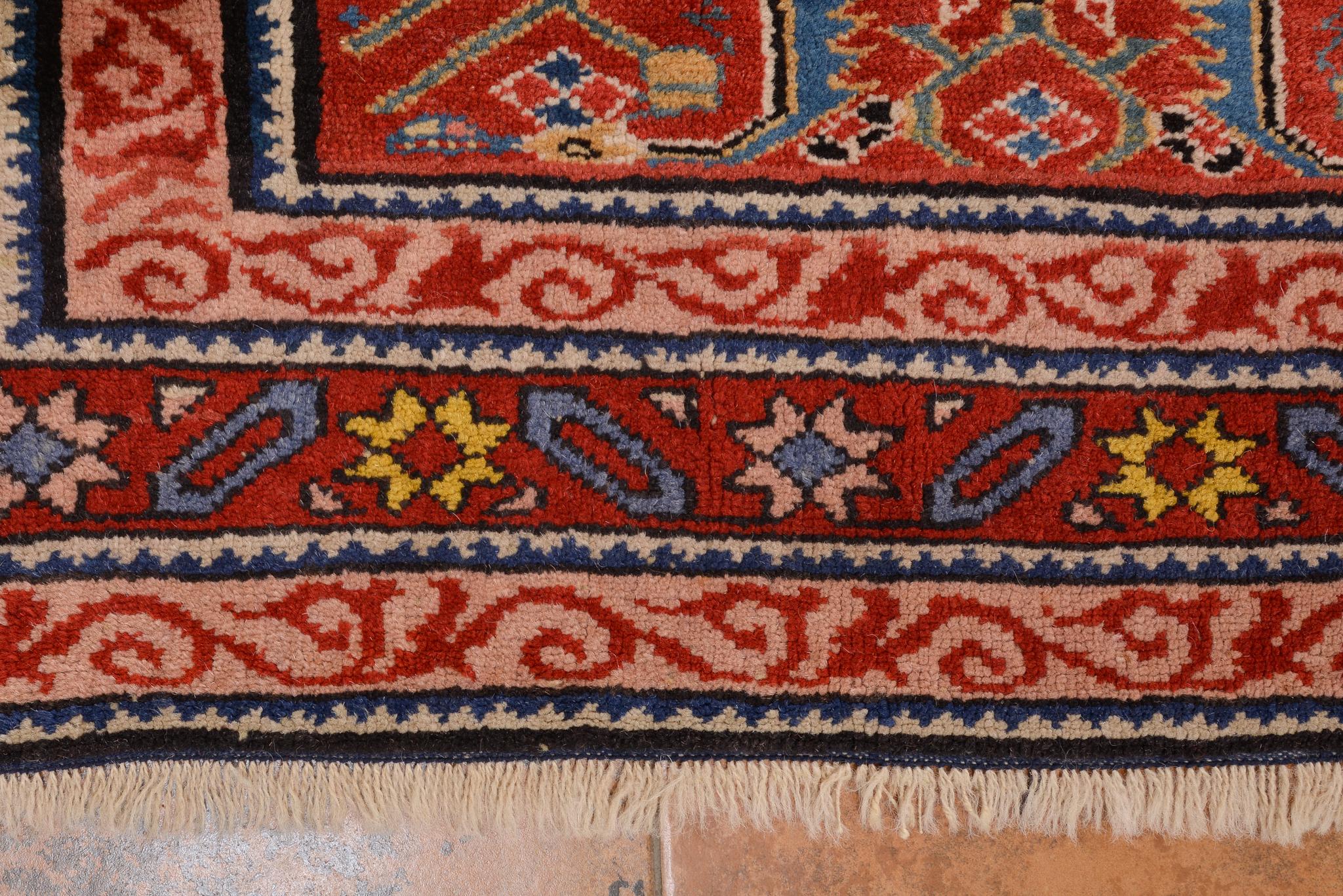 20th Century Antique KARABAGH Carpet For Sale