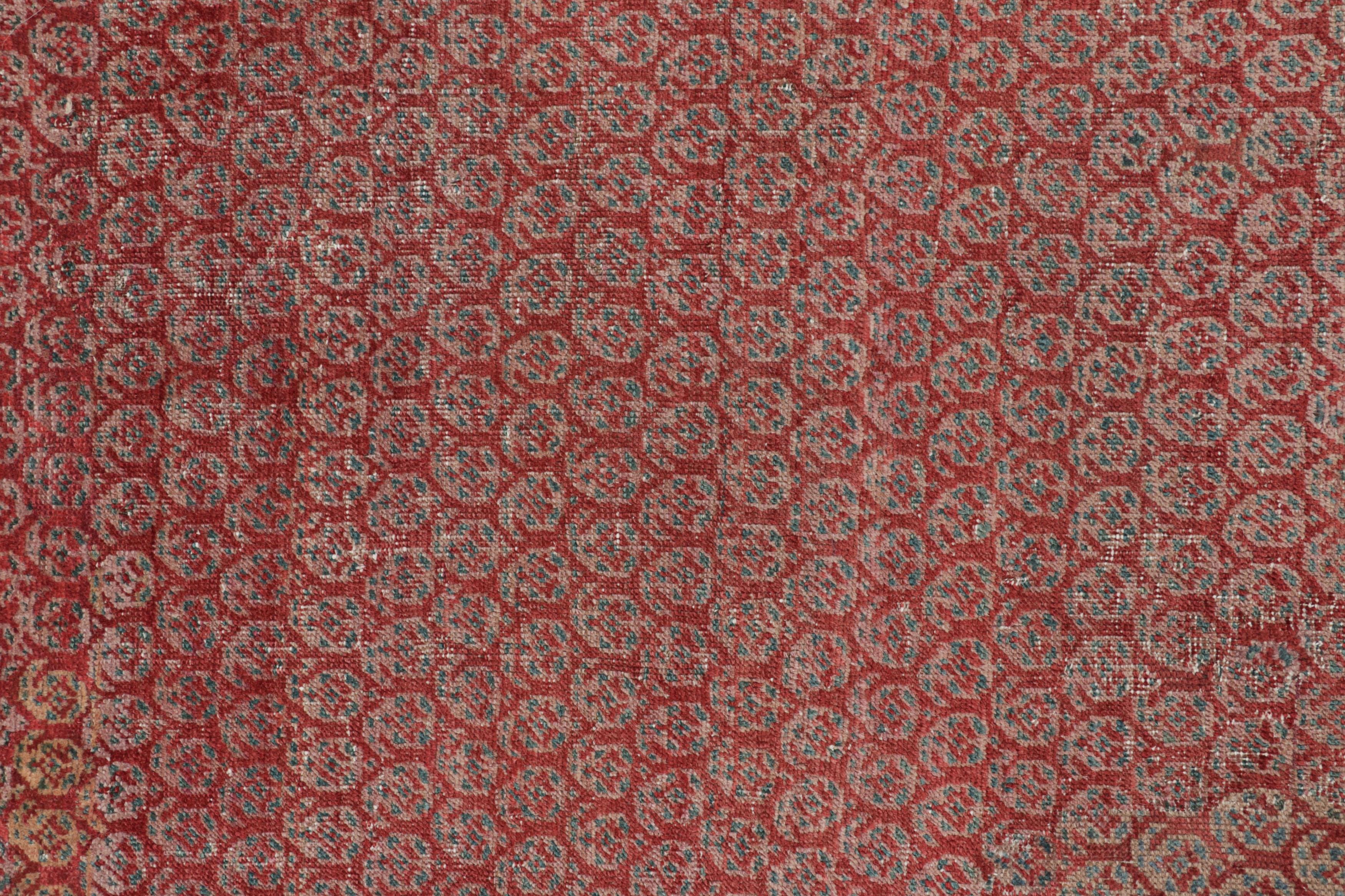 Antiker Karabagh Gallery Läufer, Perserteppich in Rot mit Paisleys - Rug & Kilim (Frühes 20. Jahrhundert) im Angebot