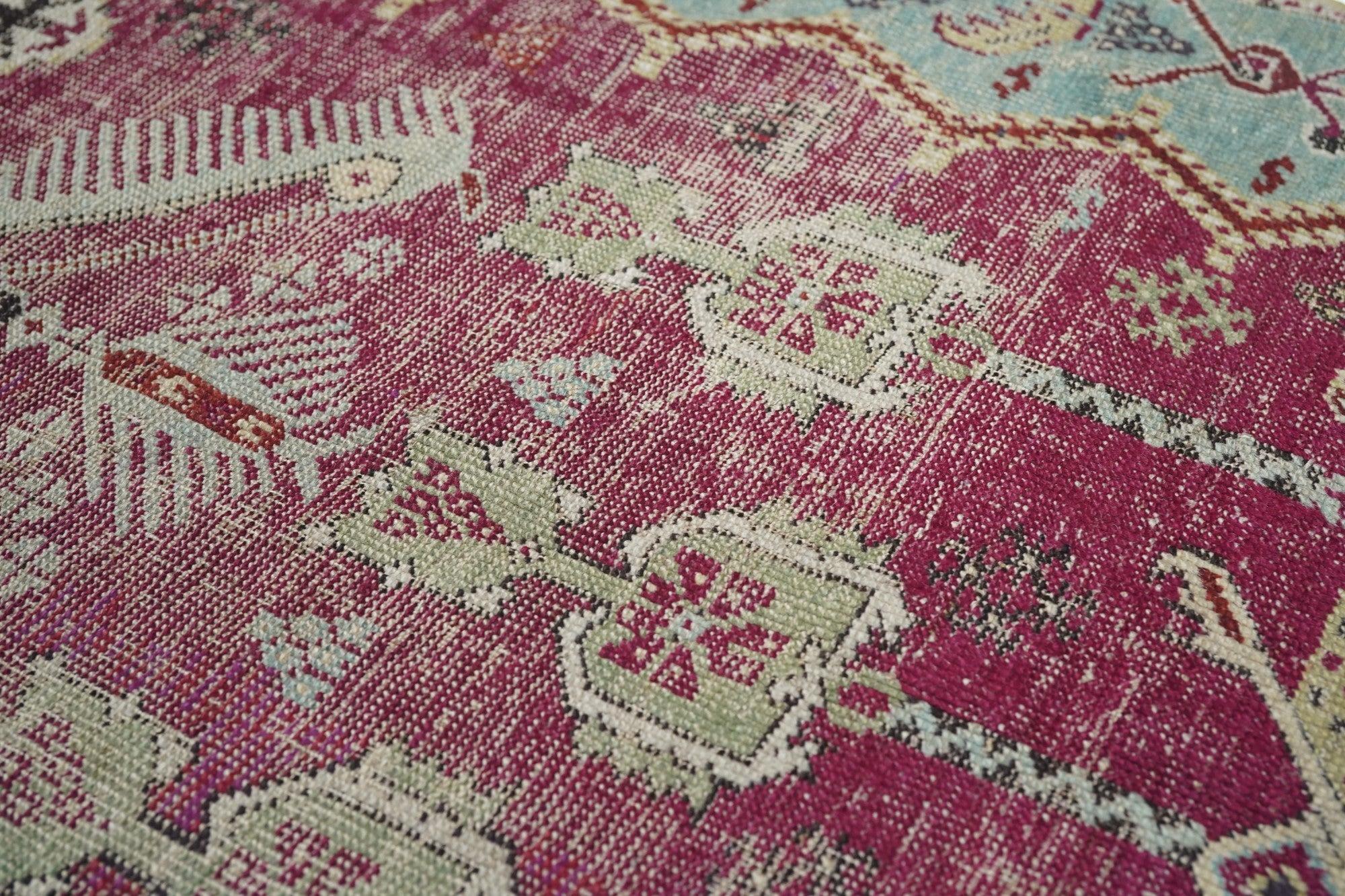Hand-Knotted Antique Karabagh Rug 3'1'' x 5'8'' For Sale