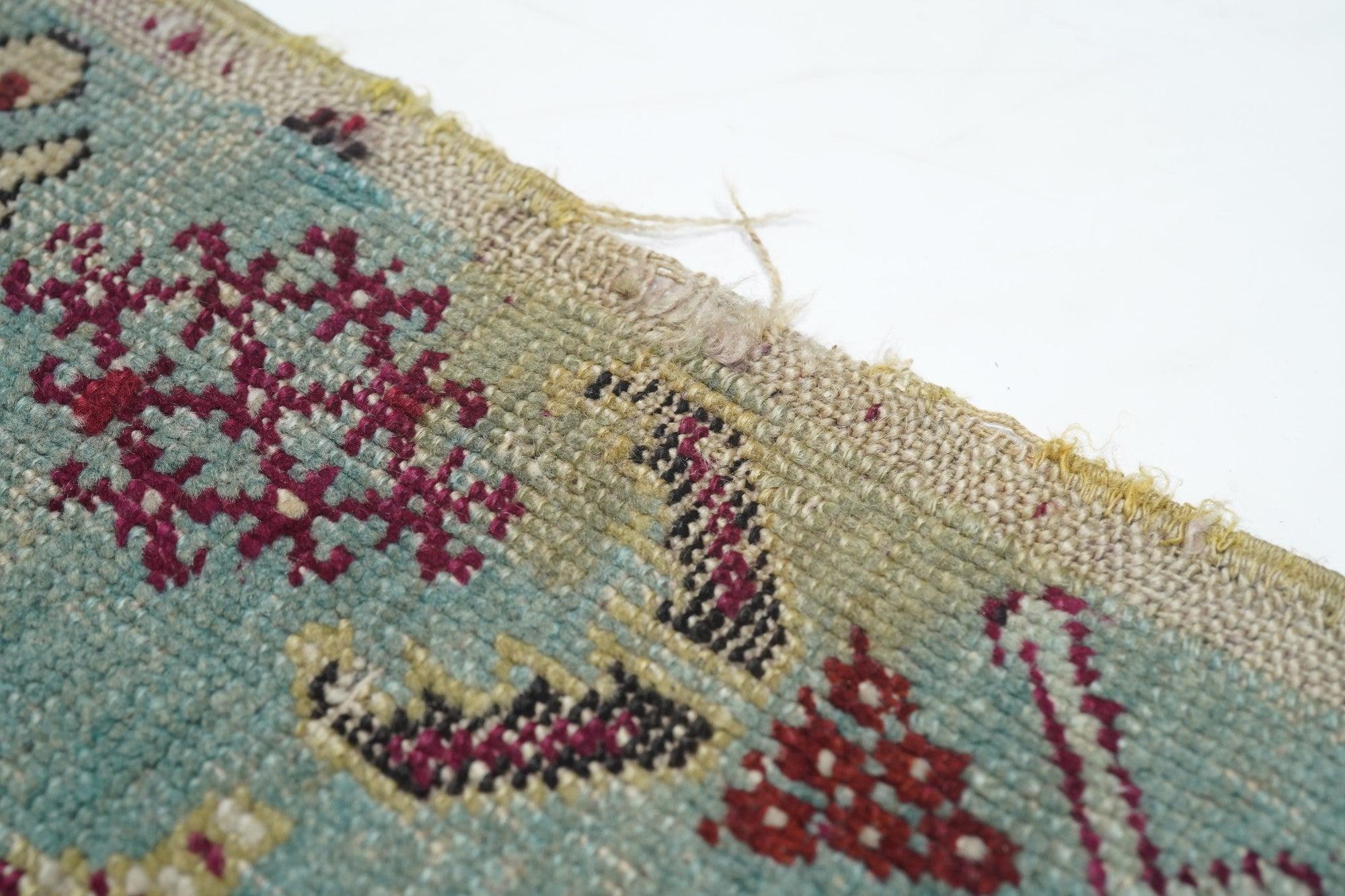 Antique Karabagh Rug 3'1'' x 5'8'' In Good Condition For Sale In New York, NY