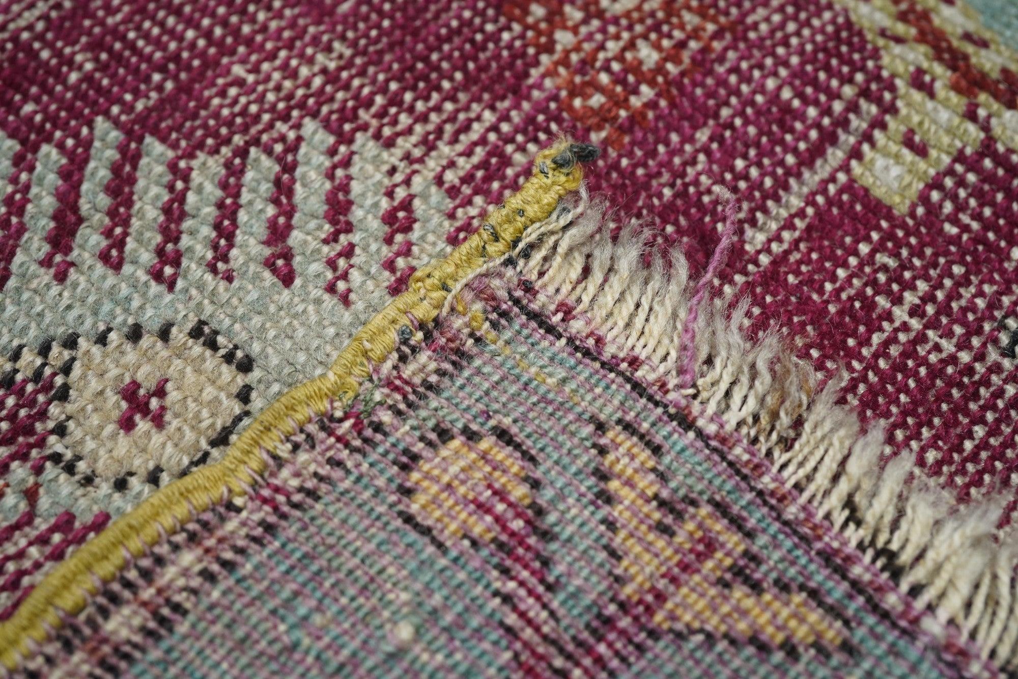 Wool Antique Karabagh Rug 3'1'' x 5'8'' For Sale