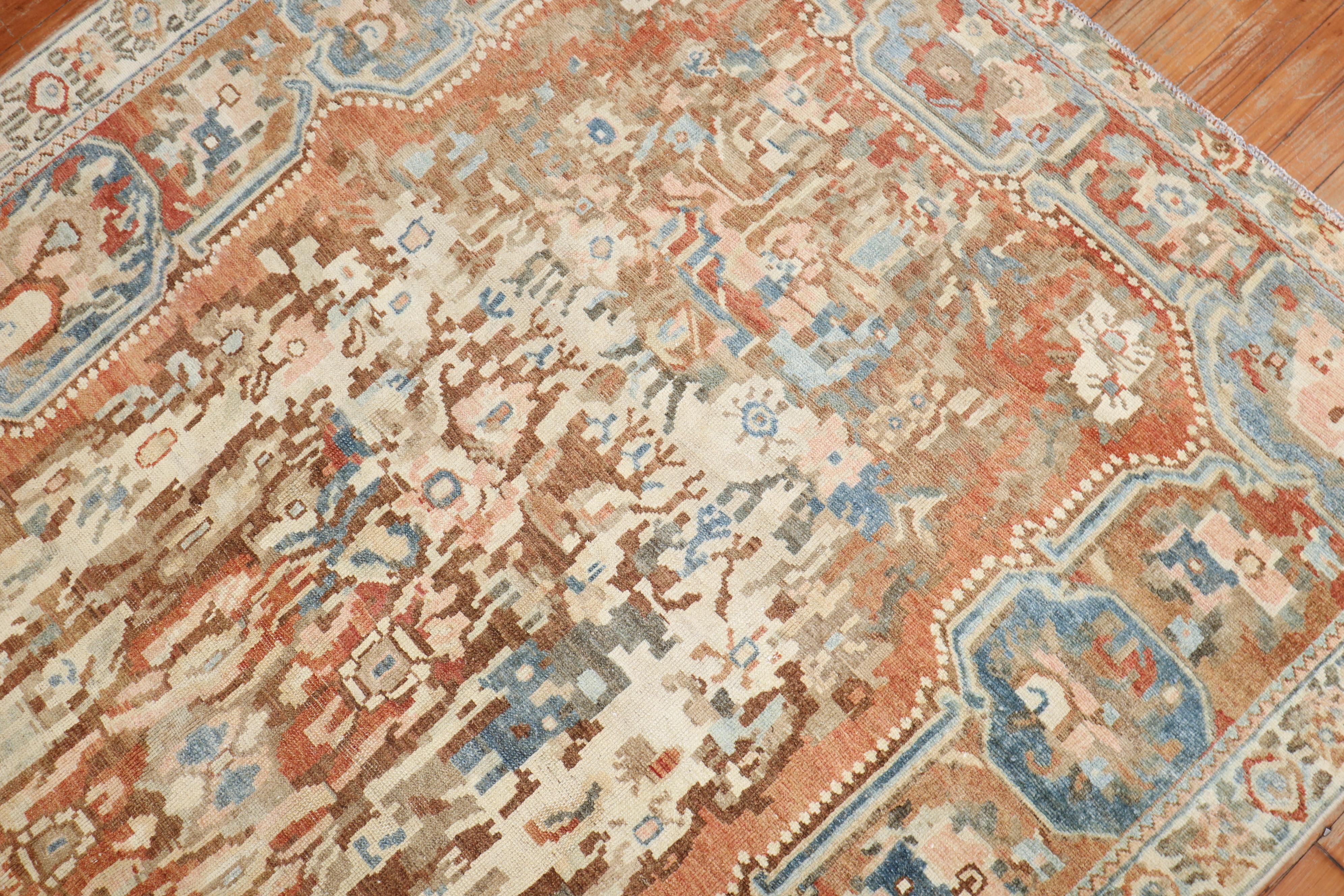 Antique Karabagh Rug In Good Condition For Sale In New York, NY
