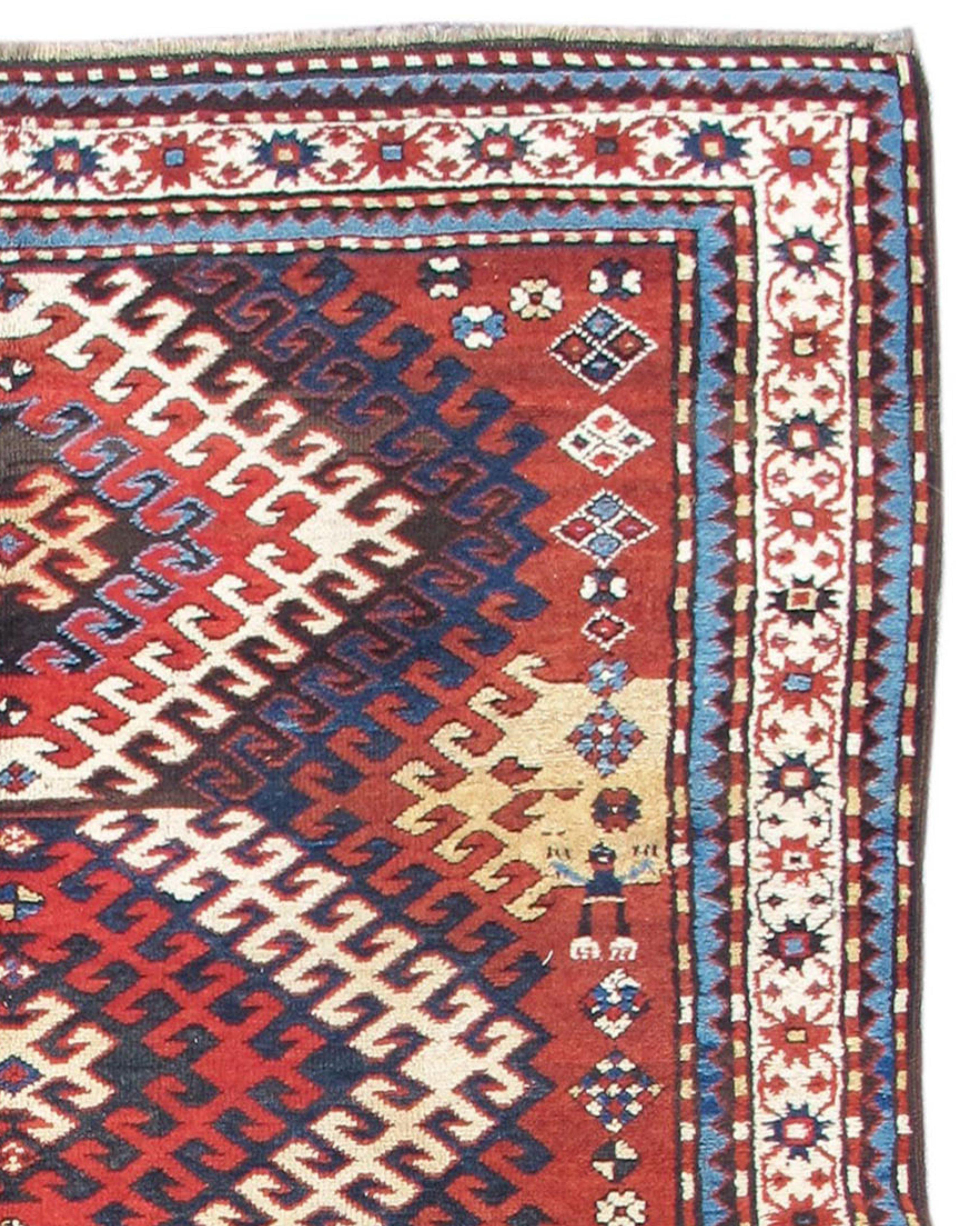 Antique Karabagh Rug, Late 19th Century

Additional Information:
Dimensions: 4'9