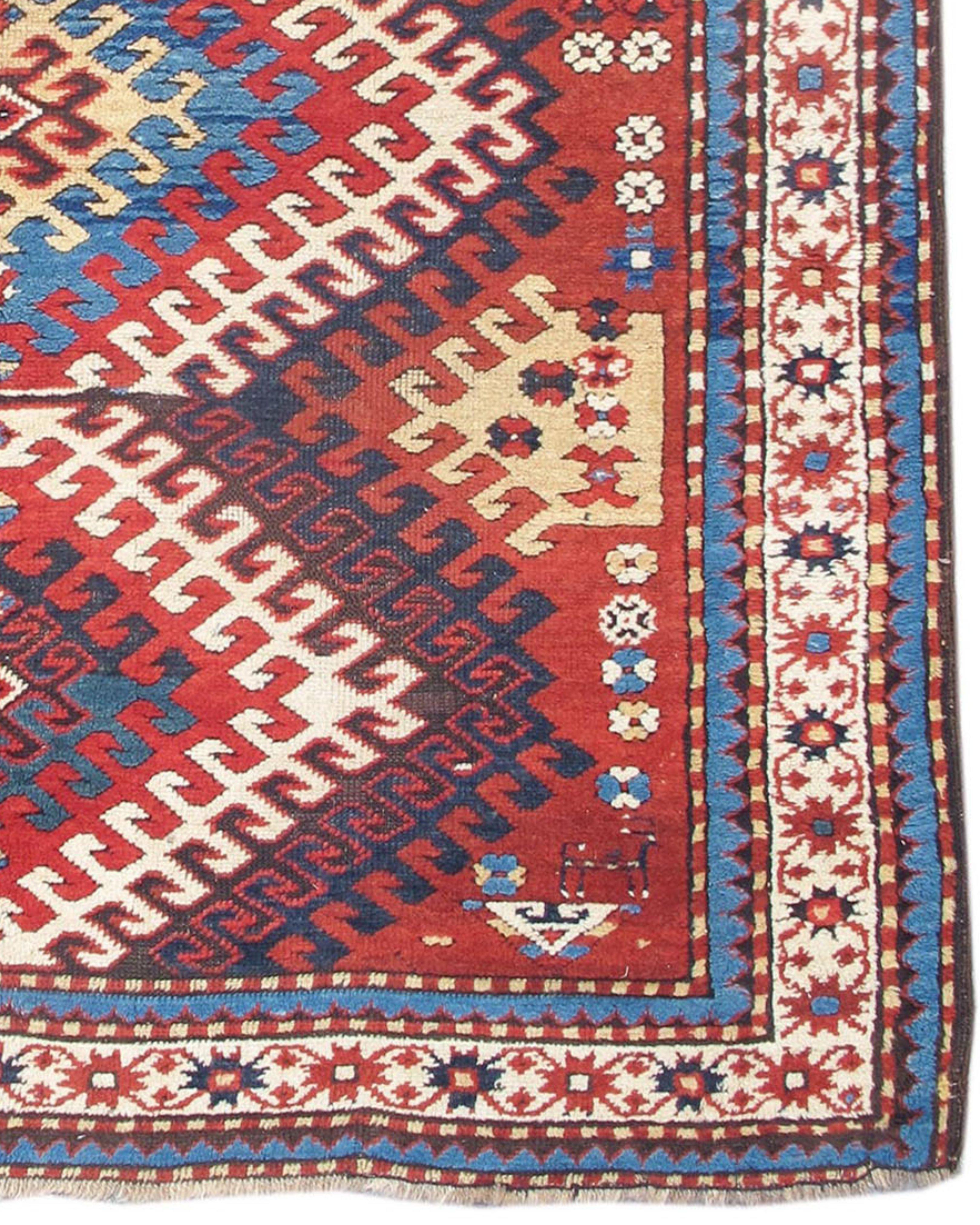Antique Karabagh Rug, Late 19th Century In Excellent Condition For Sale In San Francisco, CA