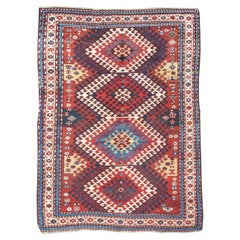 Antique Karabagh Rug, Late 19th Century