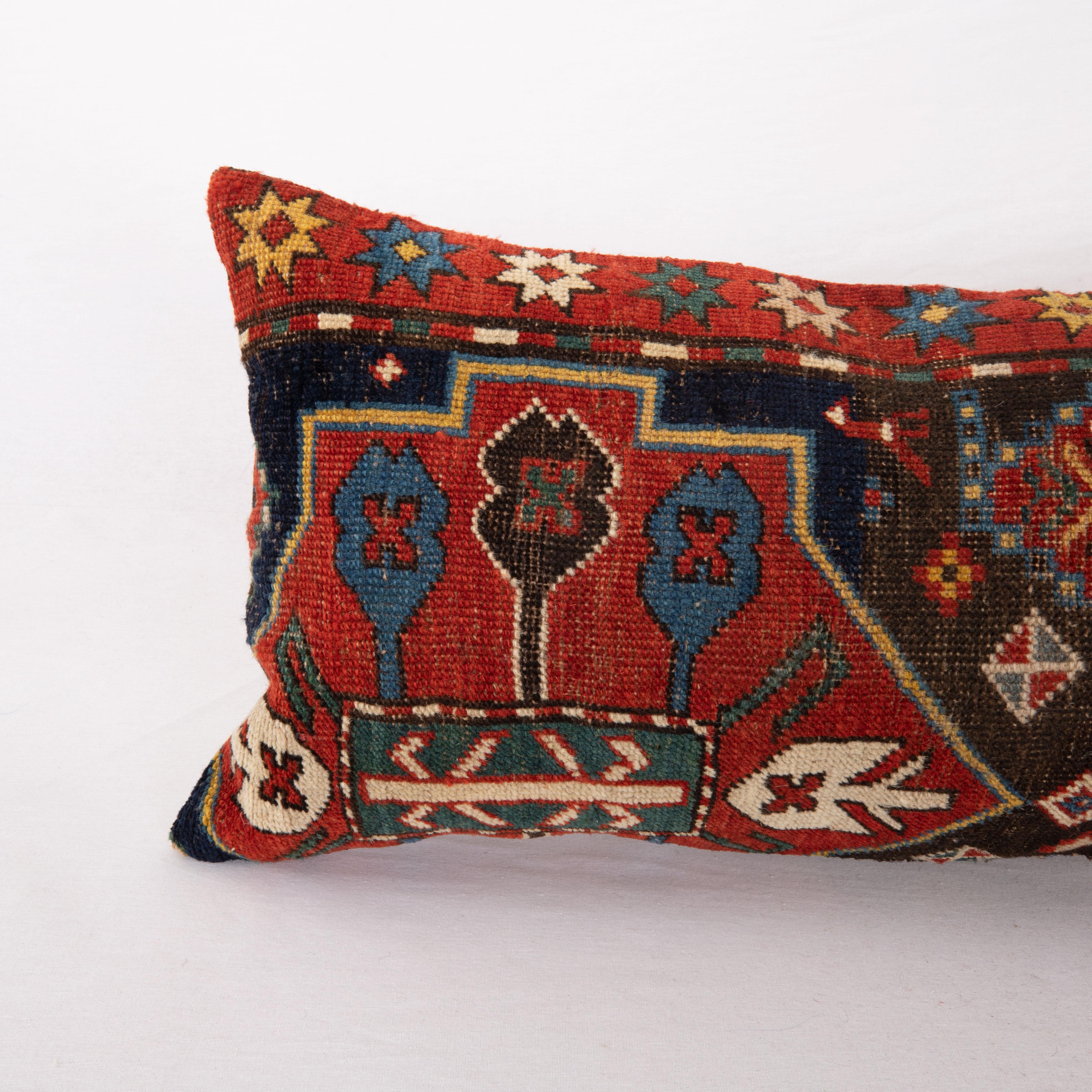 Antiker Karabagh-Teppich-Kissenbezug, frühes 20. Jahrhundert. (Armenisch) im Angebot