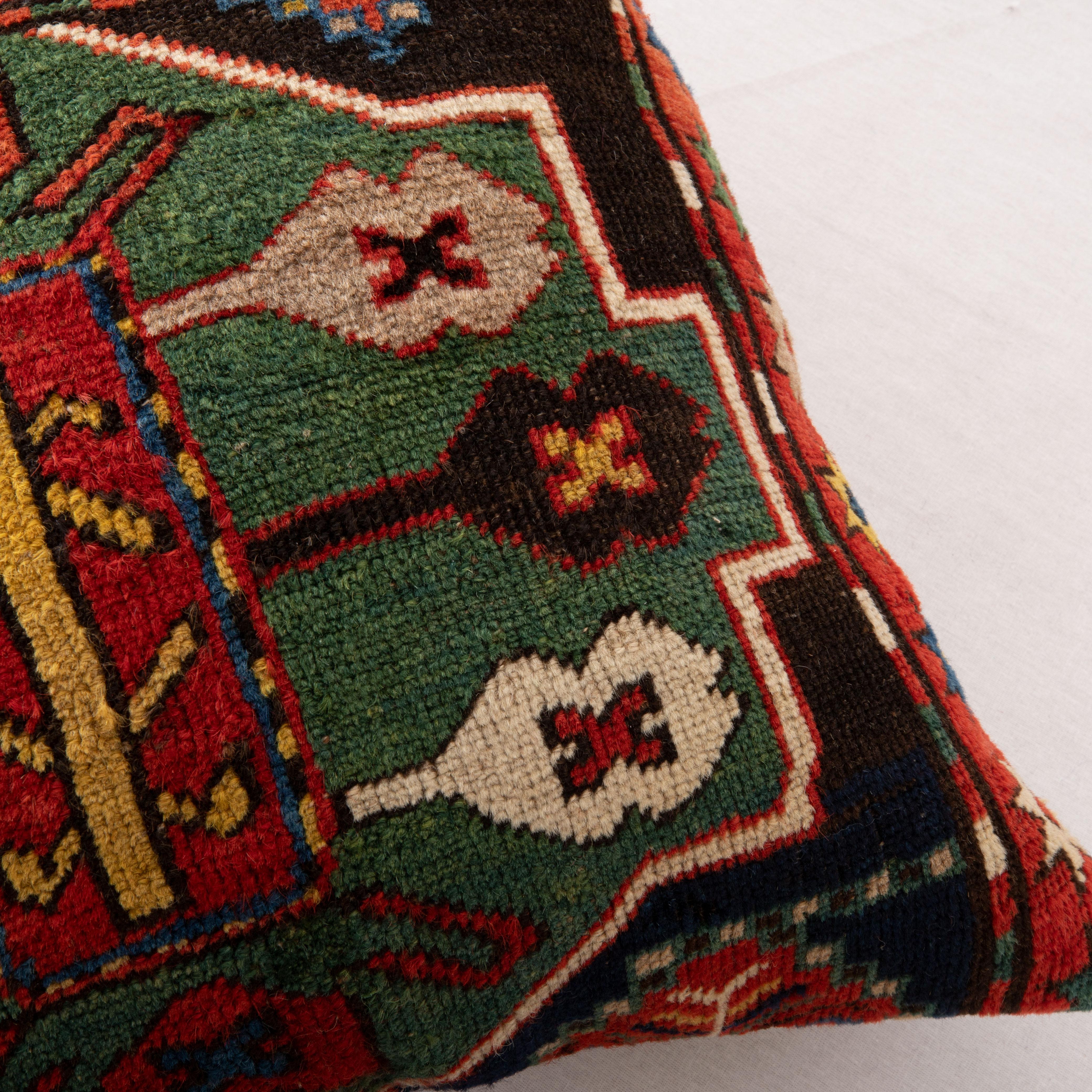 Armenian Antique Karabagh Rug Pillow Cover, Early 20th For Sale
