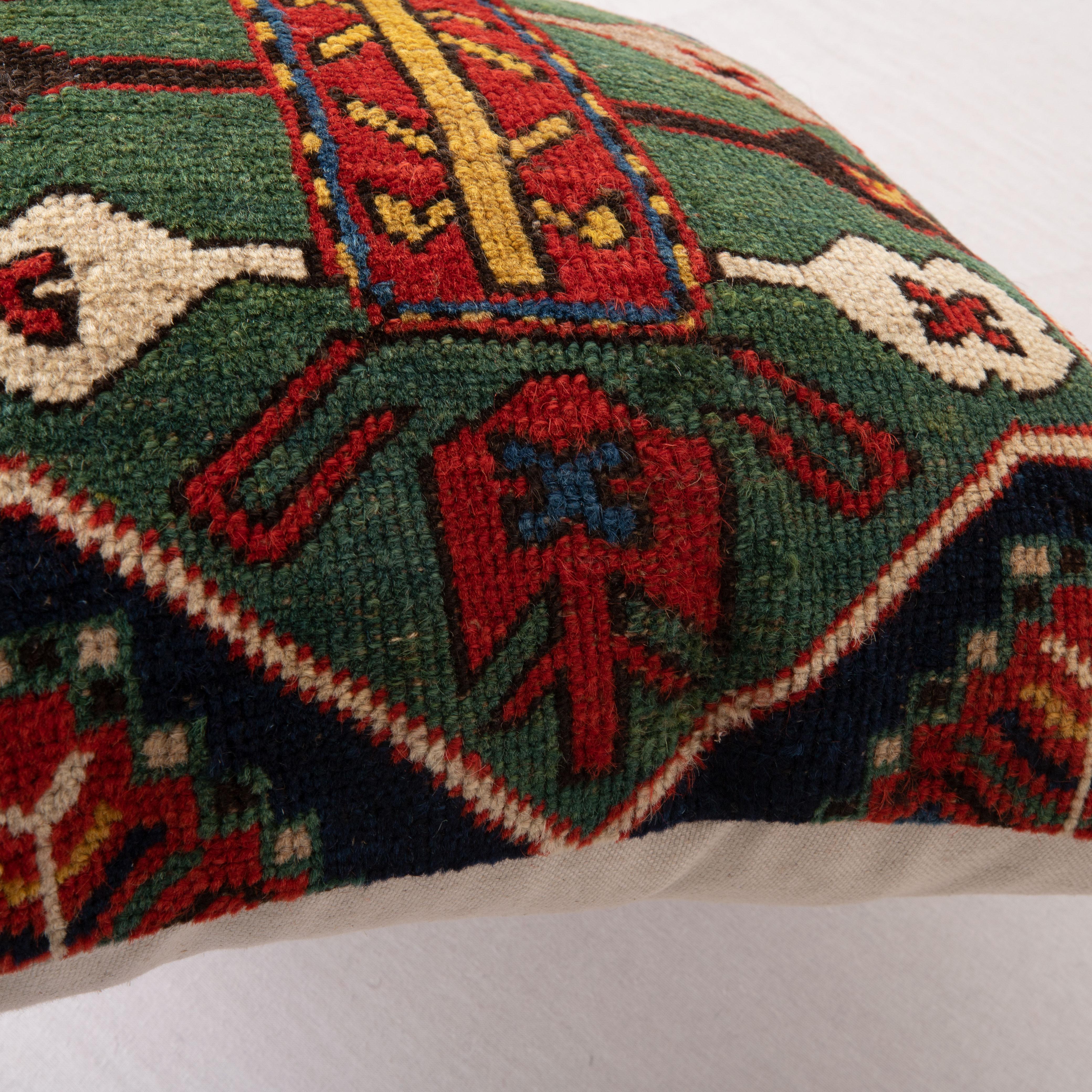 Antique Karabagh Rug Pillow Cover, Early 20th In Good Condition For Sale In Istanbul, TR
