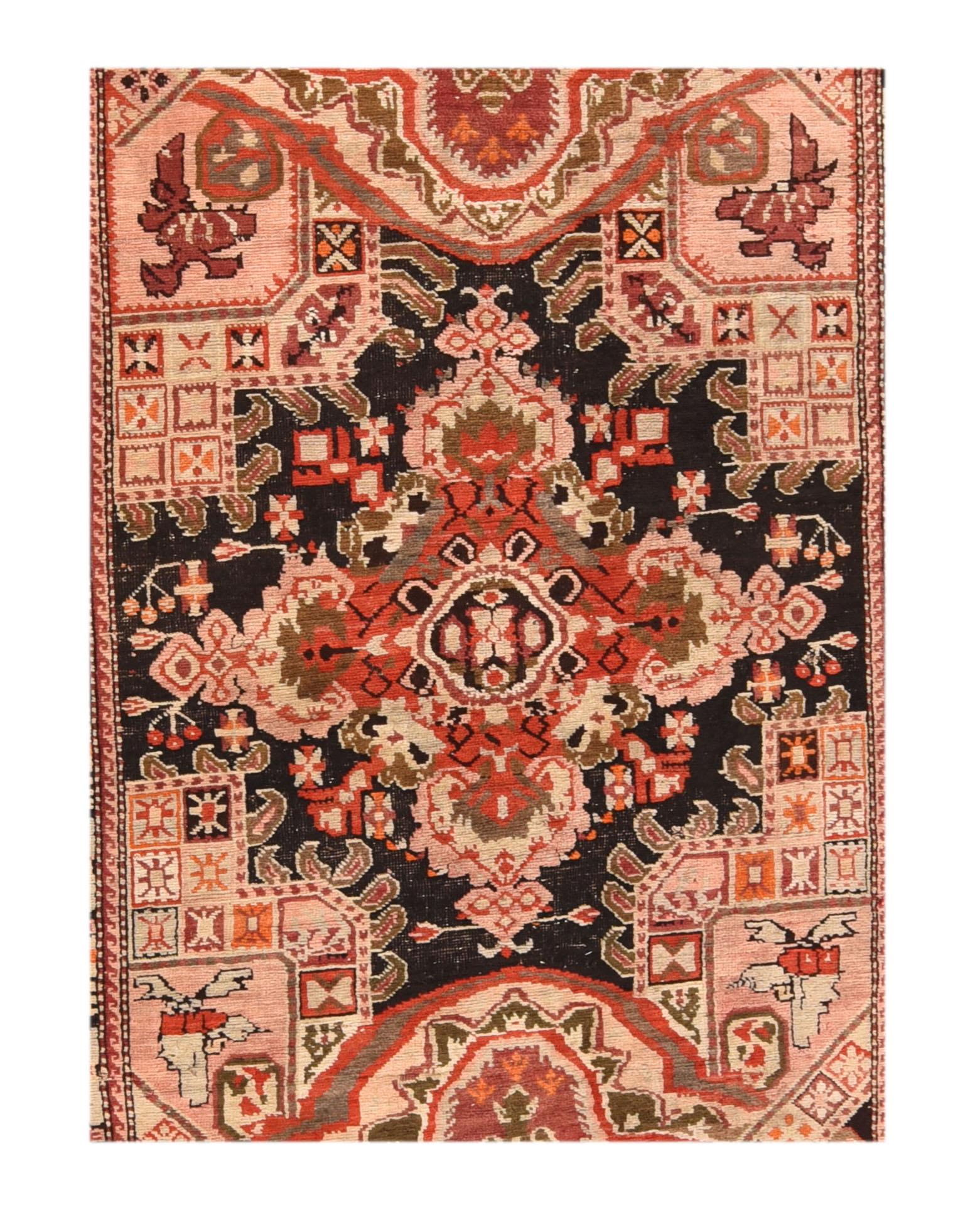 Antique Karabagh Runner In Good Condition For Sale In New York, NY