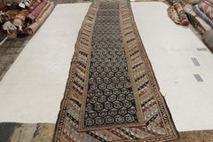 Antique Karabagh Runner Beige Brown Classic Rug & Boteh Pattern by Rug & Kilim