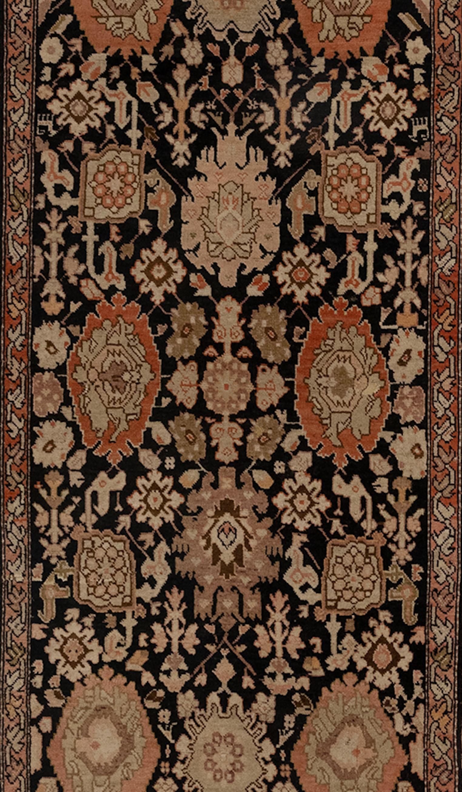 Antique Karabagh Runner, circa 1880s In Good Condition For Sale In Los Angeles, CA
