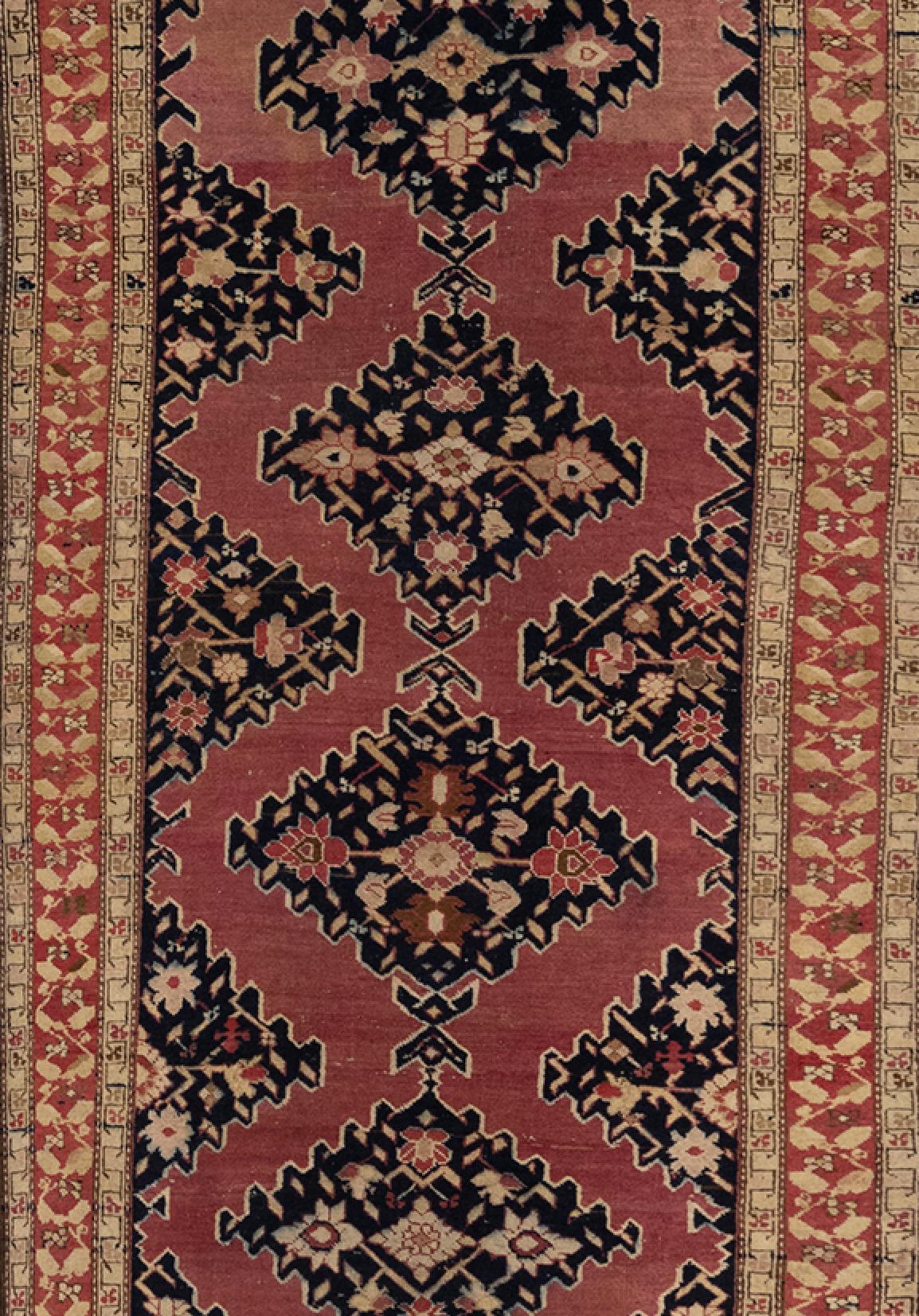 Caucasian Antique Karabagh Runner, circa 1900s For Sale