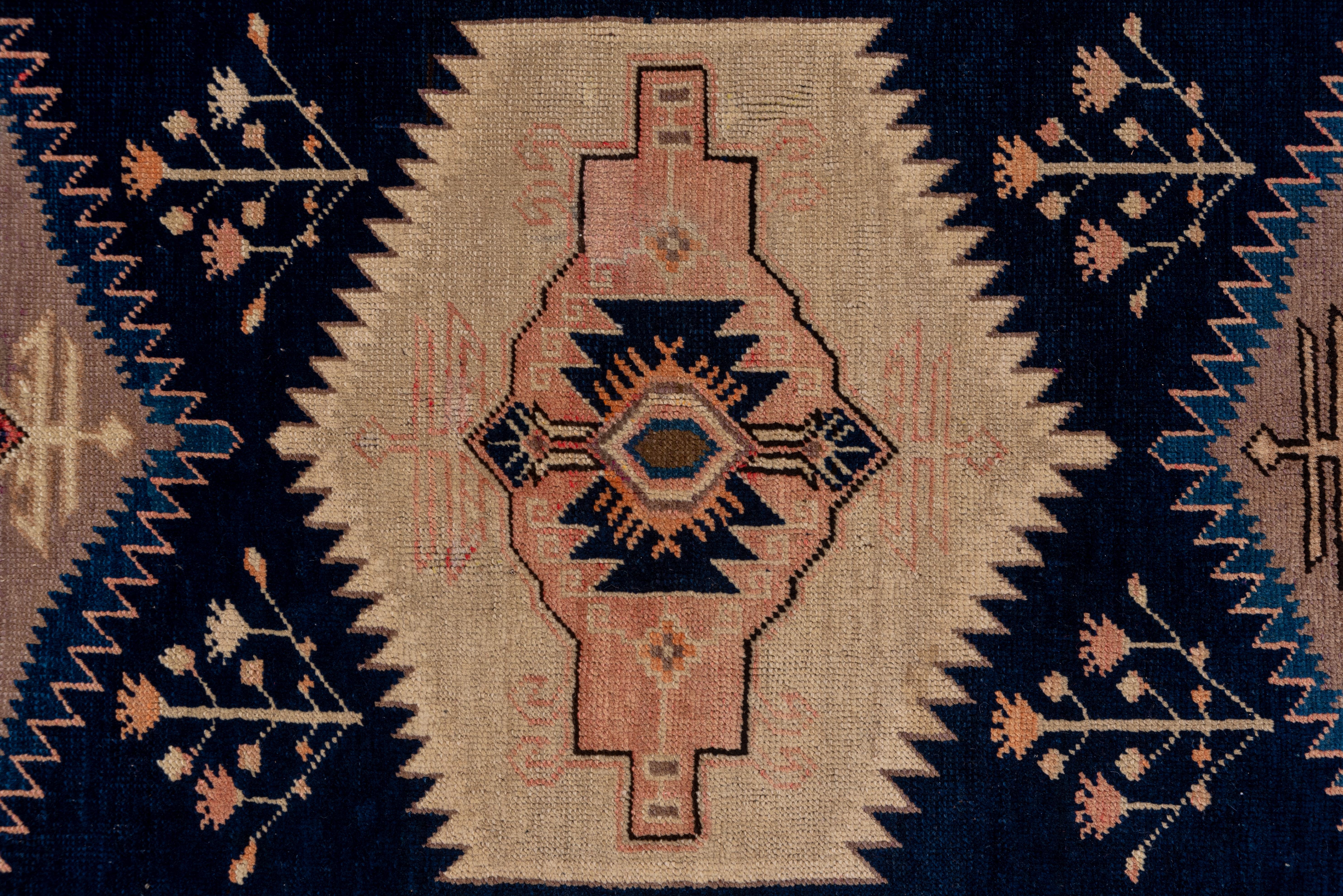 Antique Karabagh Runner, circa 1910s In Good Condition In New York, NY
