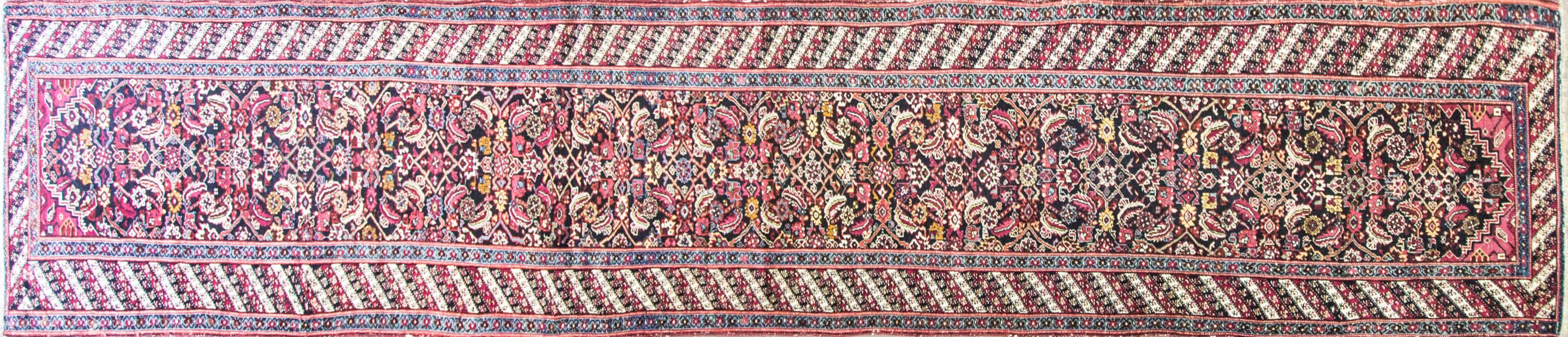 Made in south-eastern Caucasus, bordering on north-western Iran.
This rug foundation and pile both are wool.
The design is significantly unique, specially the pattern design.
  