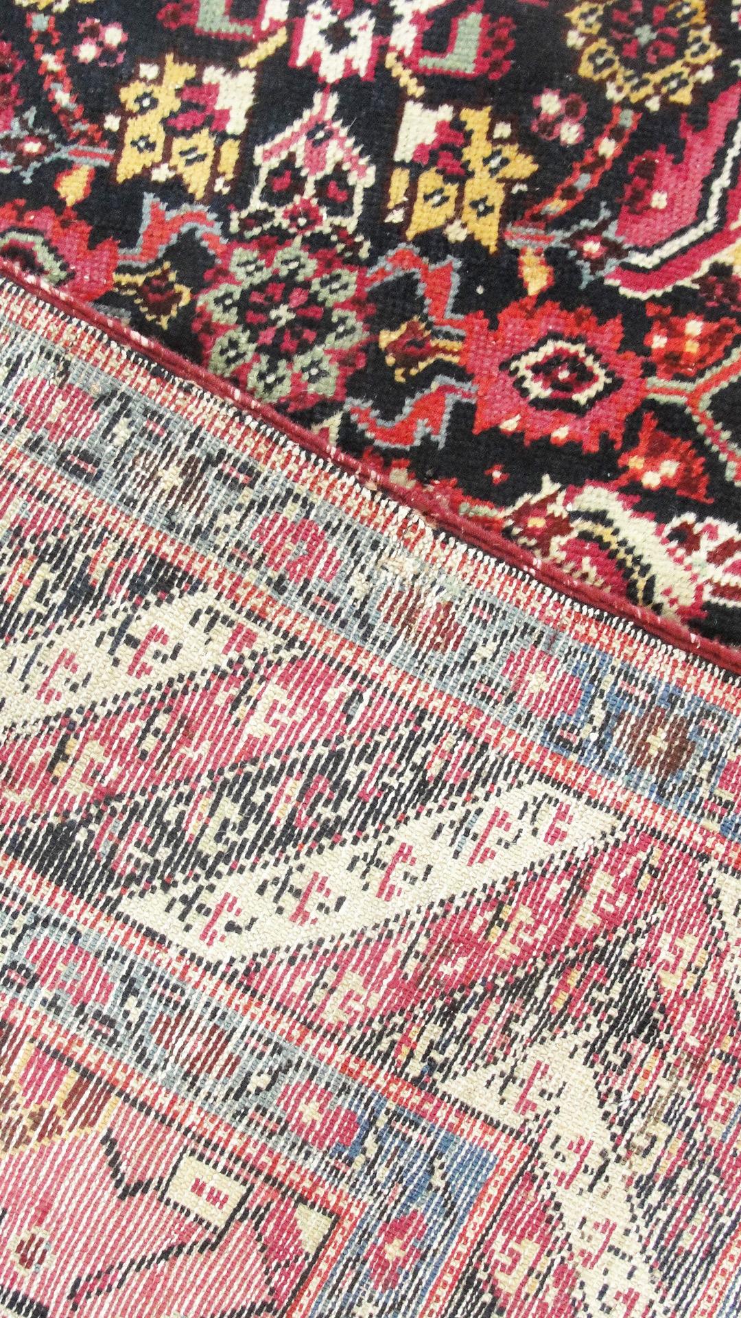 Kazak Antique Karabagh/Caucasian Runner, 3'1