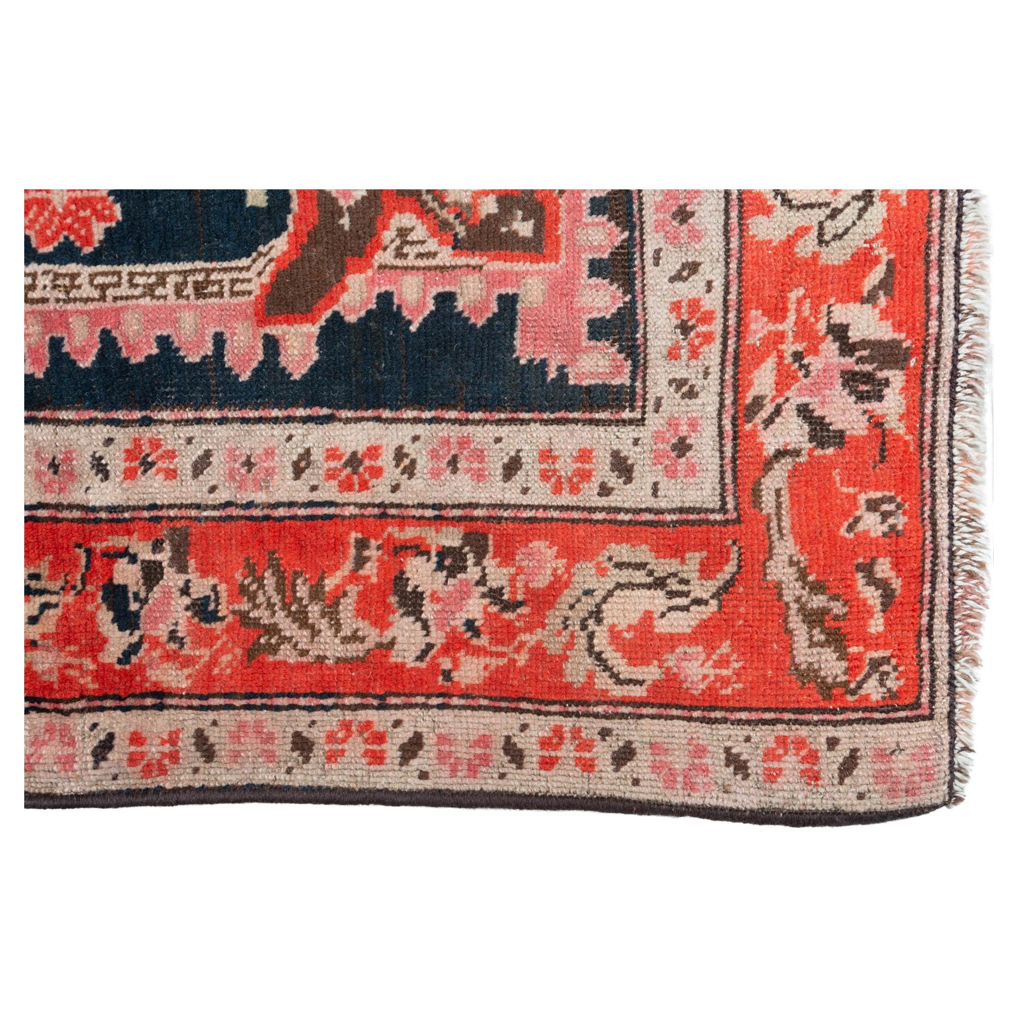 Wool Antique KARABAGH Runner For Sale