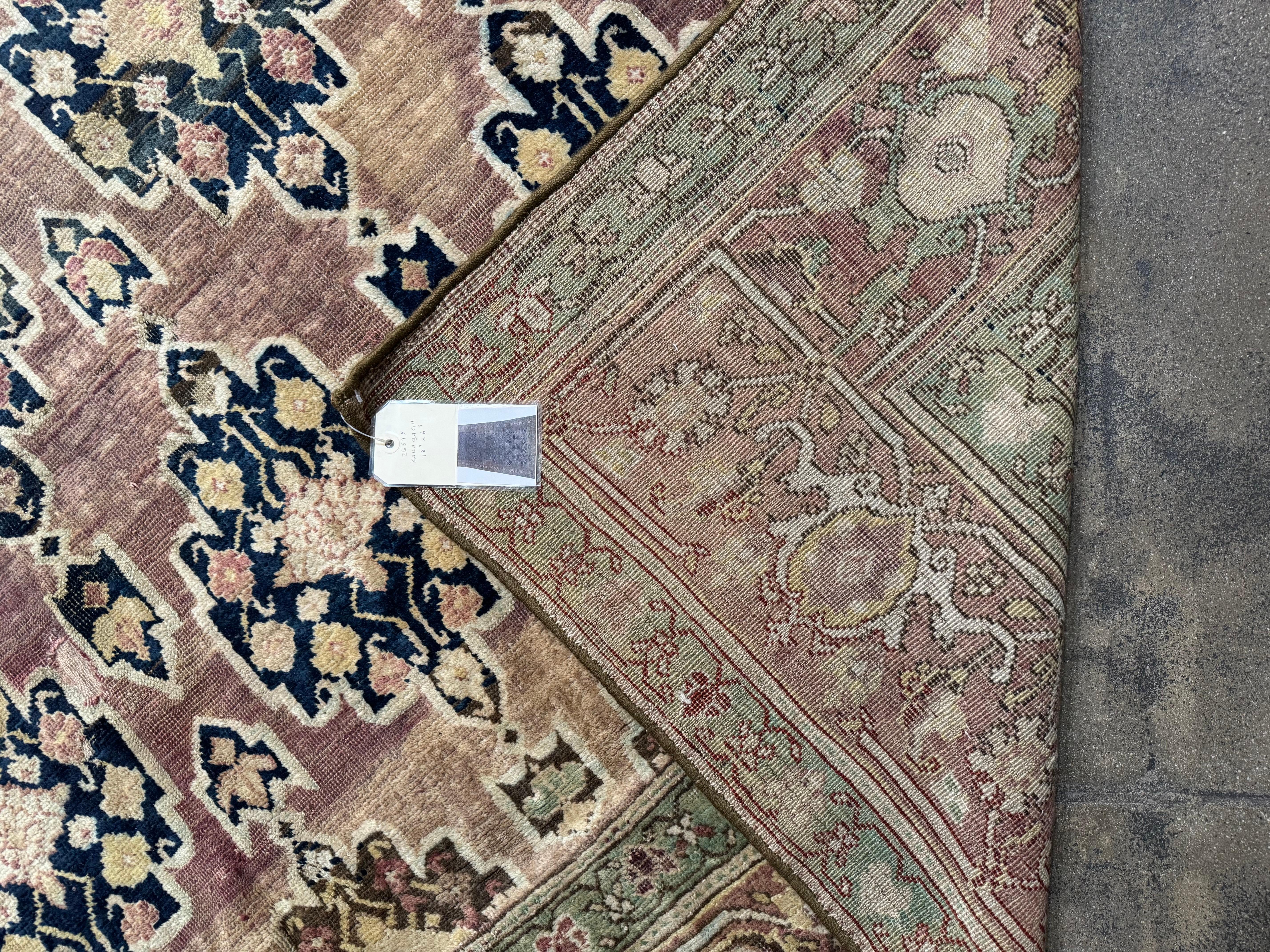 Antiker Karabagh Läufer Teppich - 18'3