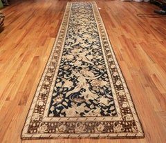 Antique Karabagh Runner Rug. Size: 3 ft 7 in x 19 ft 3 in