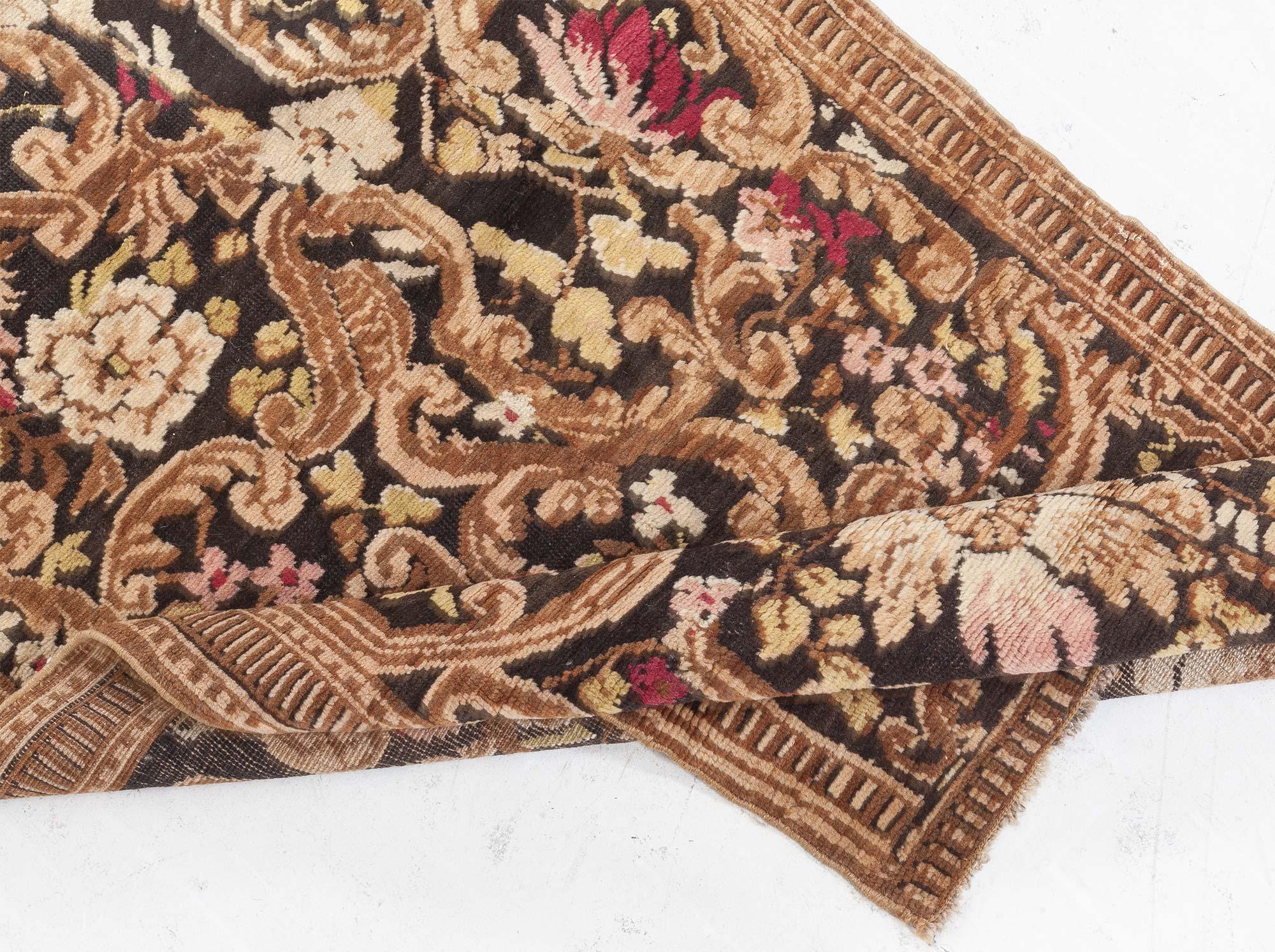 Noué à la main Tapis de course Karabagh ancien Doris Leslie Blau (taille ajustée) en vente