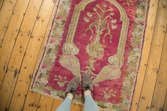 Antique Karabagh Square Rug